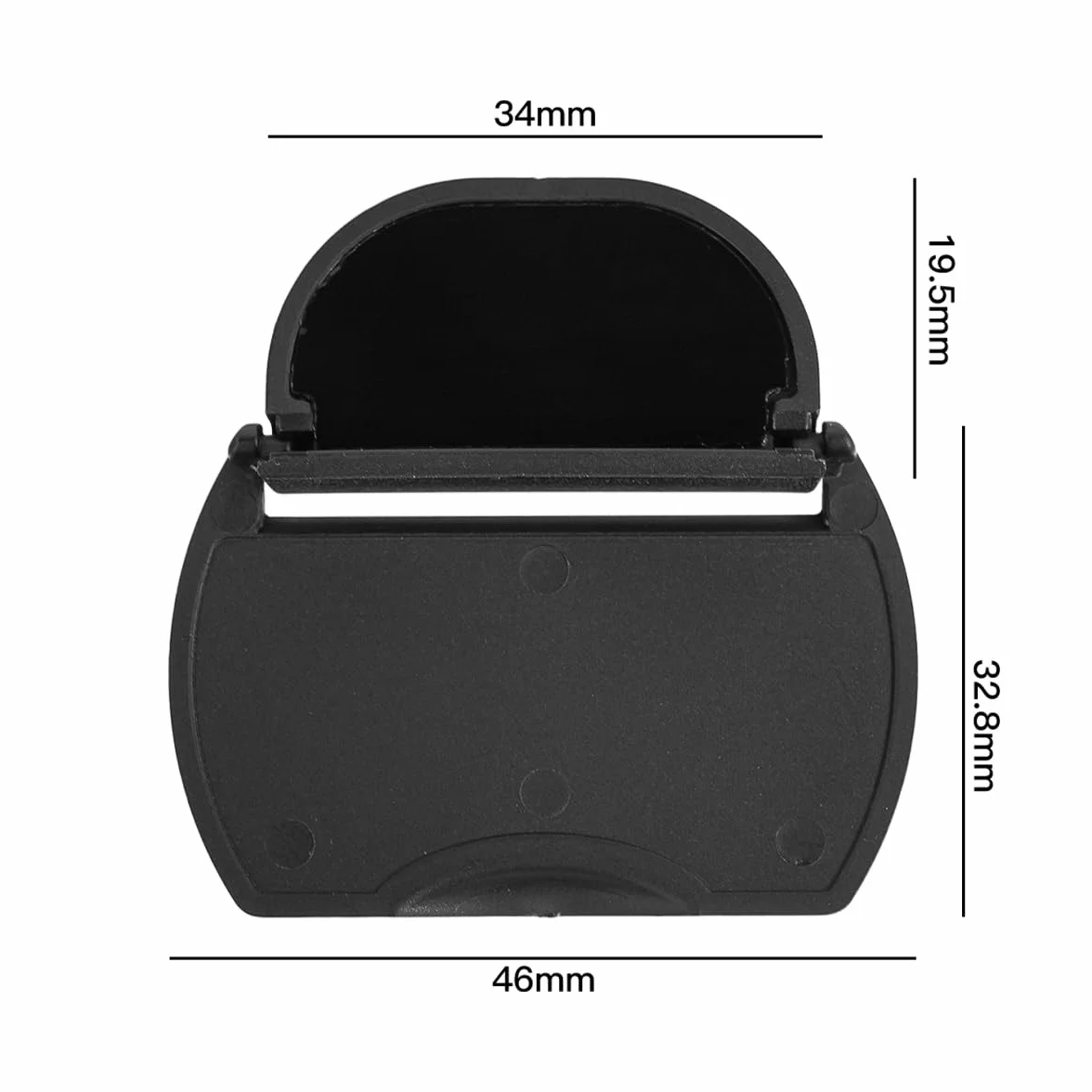Lot de 2 caches Webcam Logi-Tech C1000e C920 C922 C930, Cache confidentialité caméra Noir