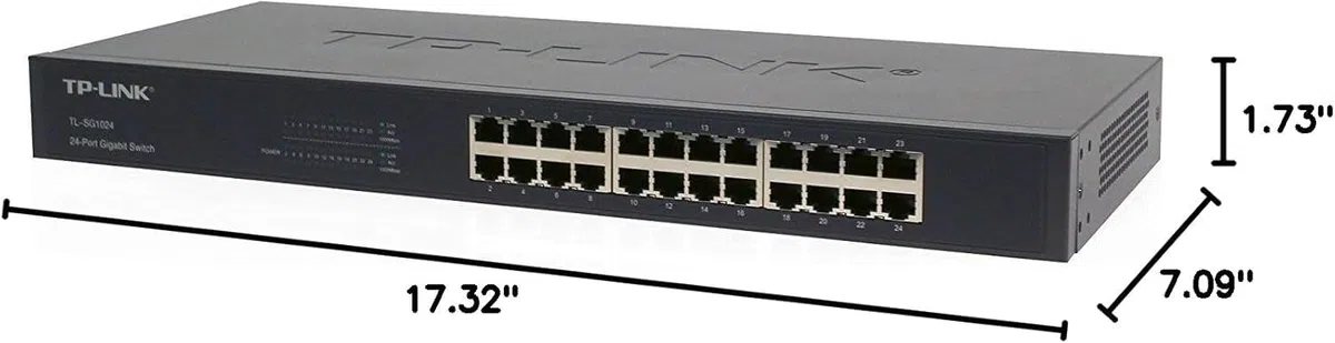 TP-Link TL-SG1024 Switch Rack 24x10/100/1000Mbps