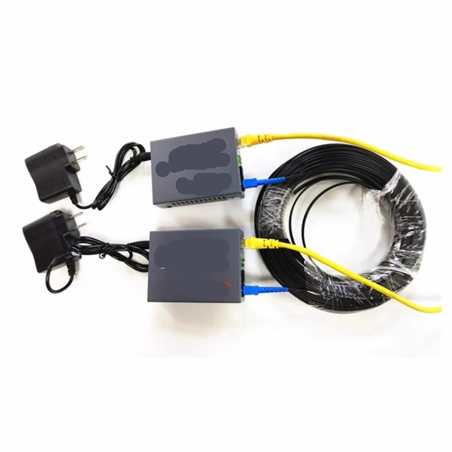 Câble de raccordement à fibre optique 2 conducteurs for intérieur - SC UPC monomode, longueur 250 m/300 m,(White,300M)