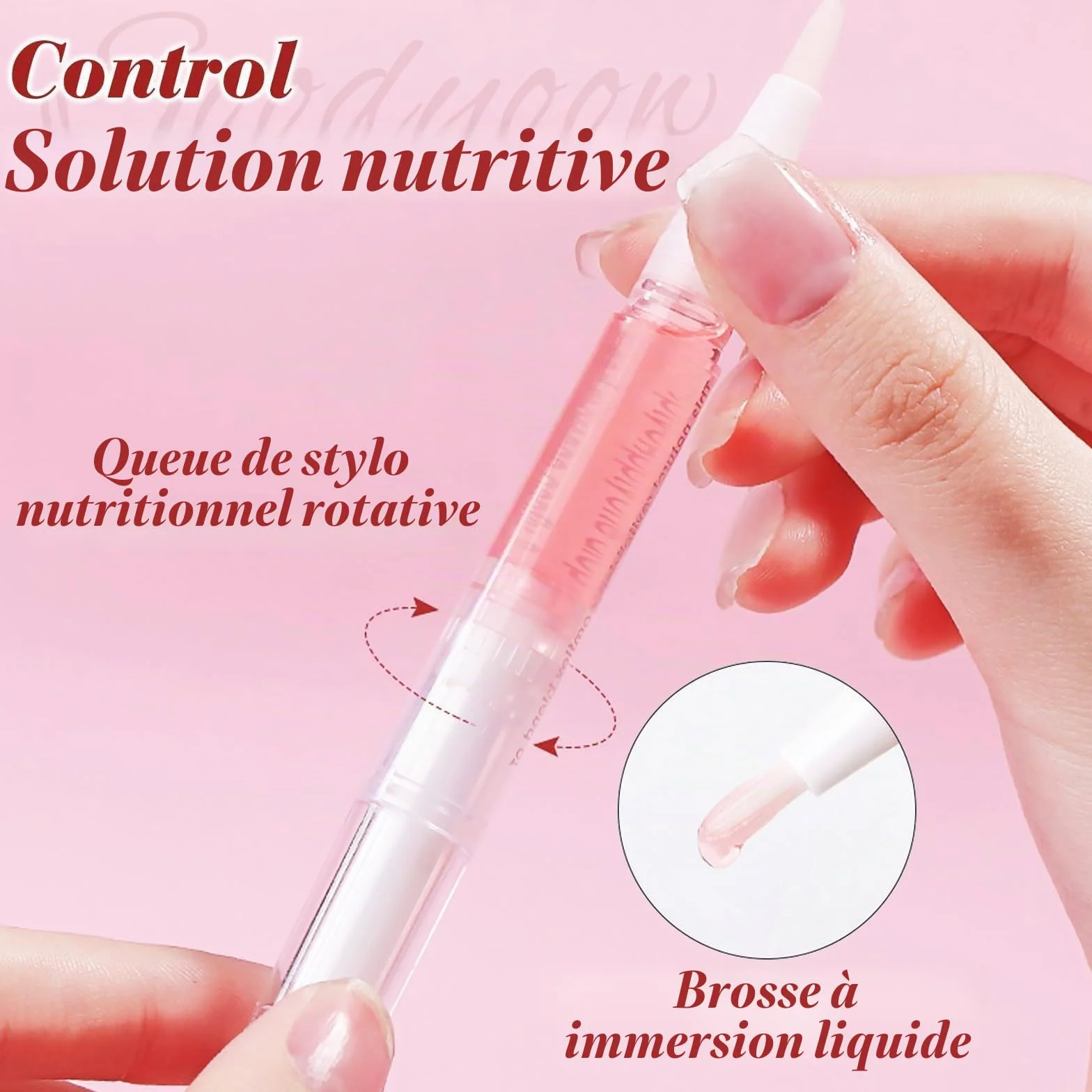 Huile Cuticules Ongles Stylo, 8 Pcs Mix Taste avec 8 Parfums, Soin Nutrition Ongles