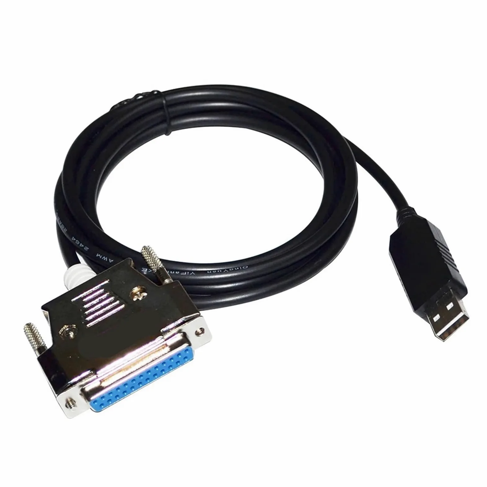 CÂBLE DE COMMUNICATION SÉRIE ADAPTATEUR INDUSTRIEL USB RS232 VERS D-SUB 25P DB25 FEMELLE/MÂLE(3 metres,USB TO DB25 MALE)