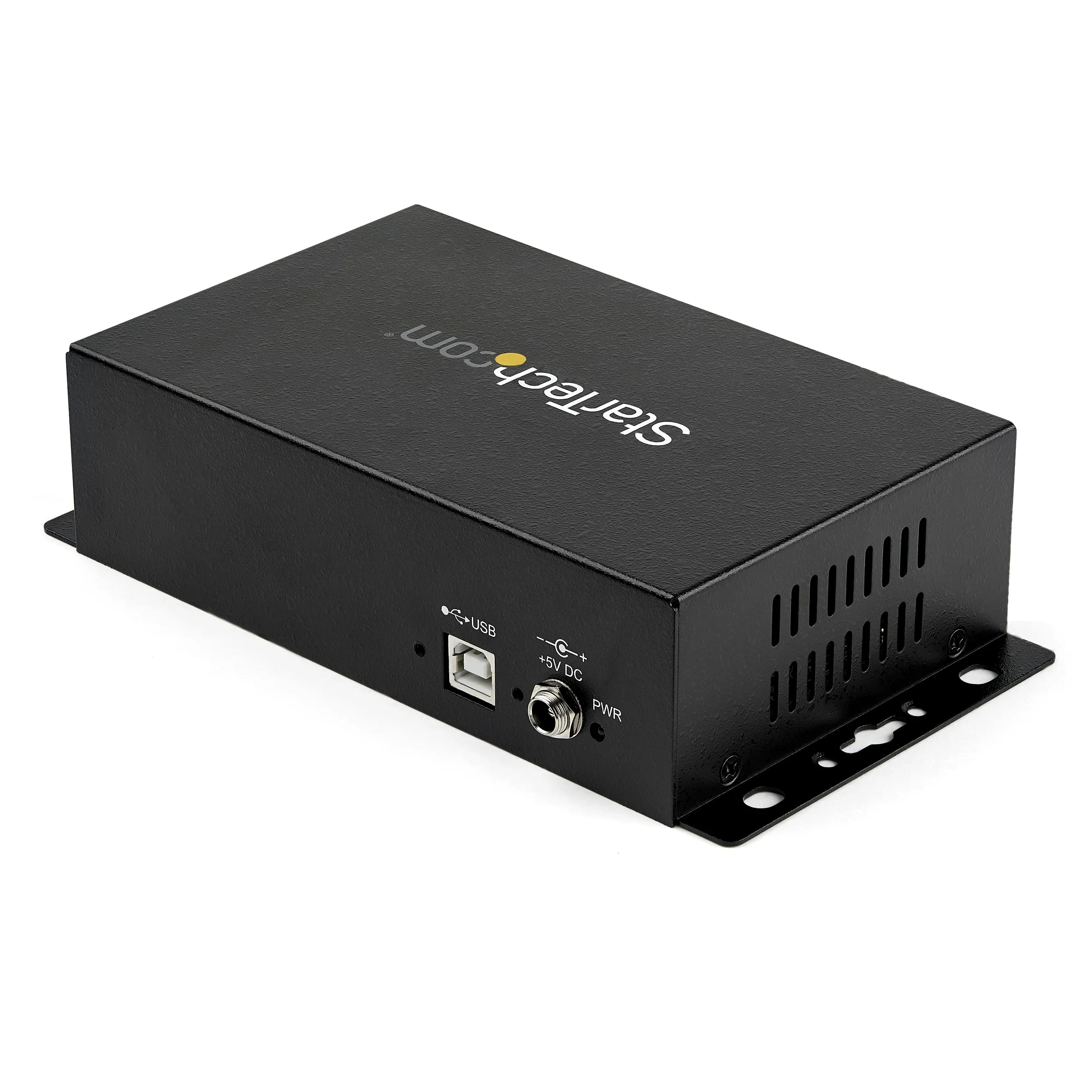 StarTech Adaptateur USB vers Série RS232 8 Ports, Rail DIN (ICUSB2328I) | Station d'accueil série, Montage mural, Boitier metallique, FTDI, Industriel, DB9, Dock