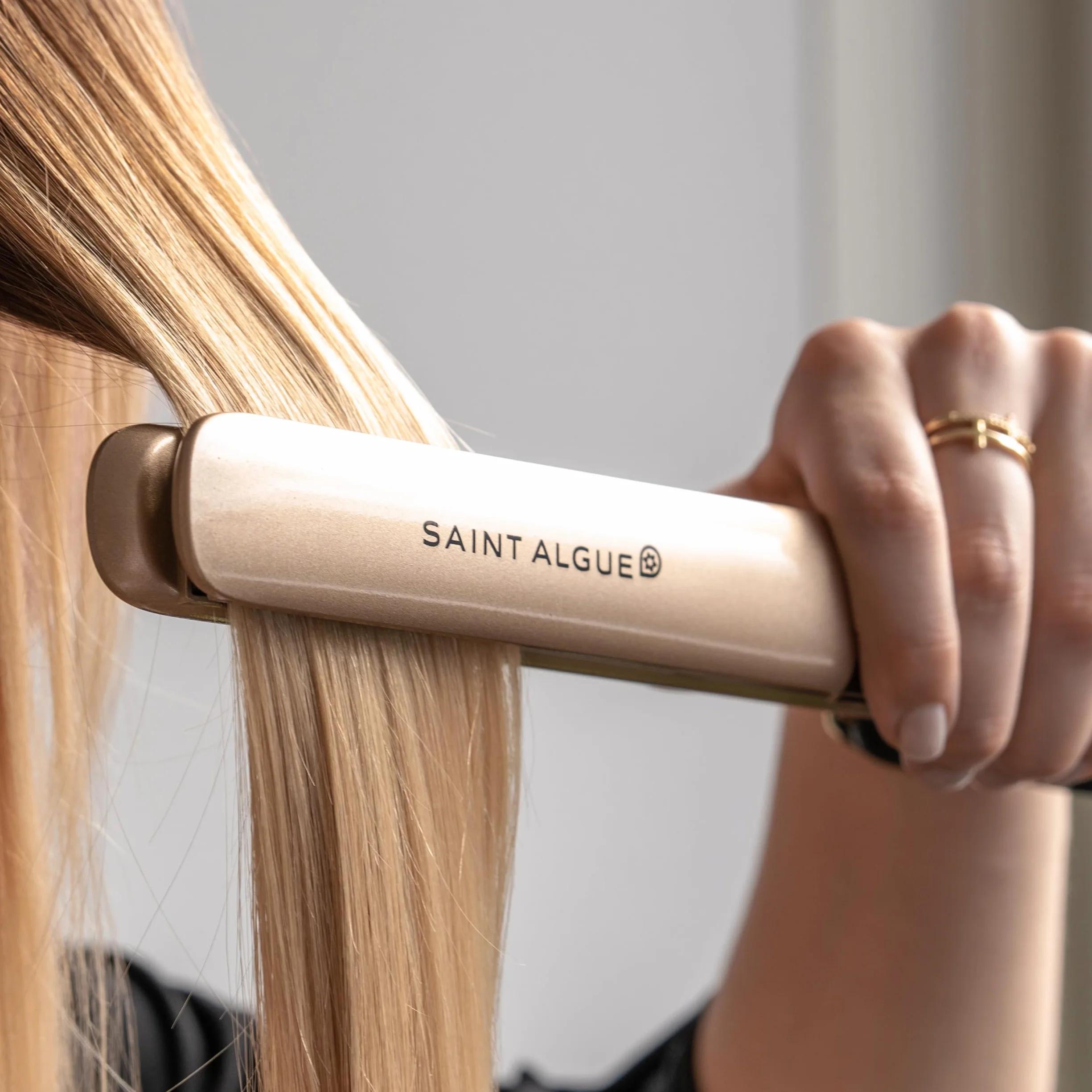 SAINT ALGUE Lisseur GOLD - Lisseur Cheveux Plaques Céramique Tourmaline 150°C-230°C