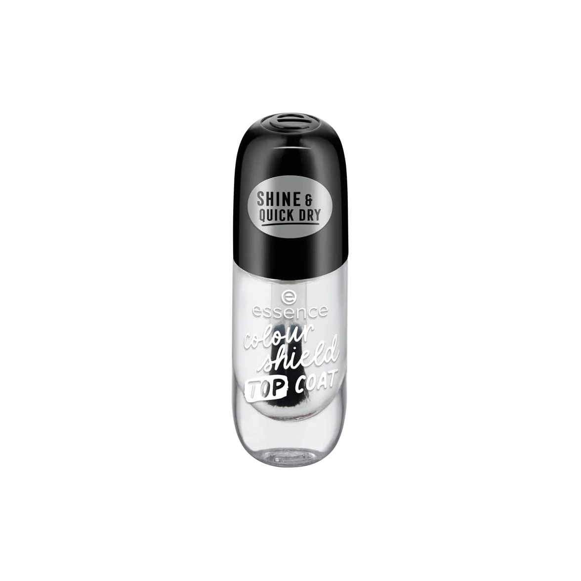 Essence Colour Shield Top Coat Protecteur de Couleur Longue Durée Brillant Translucide 8ml