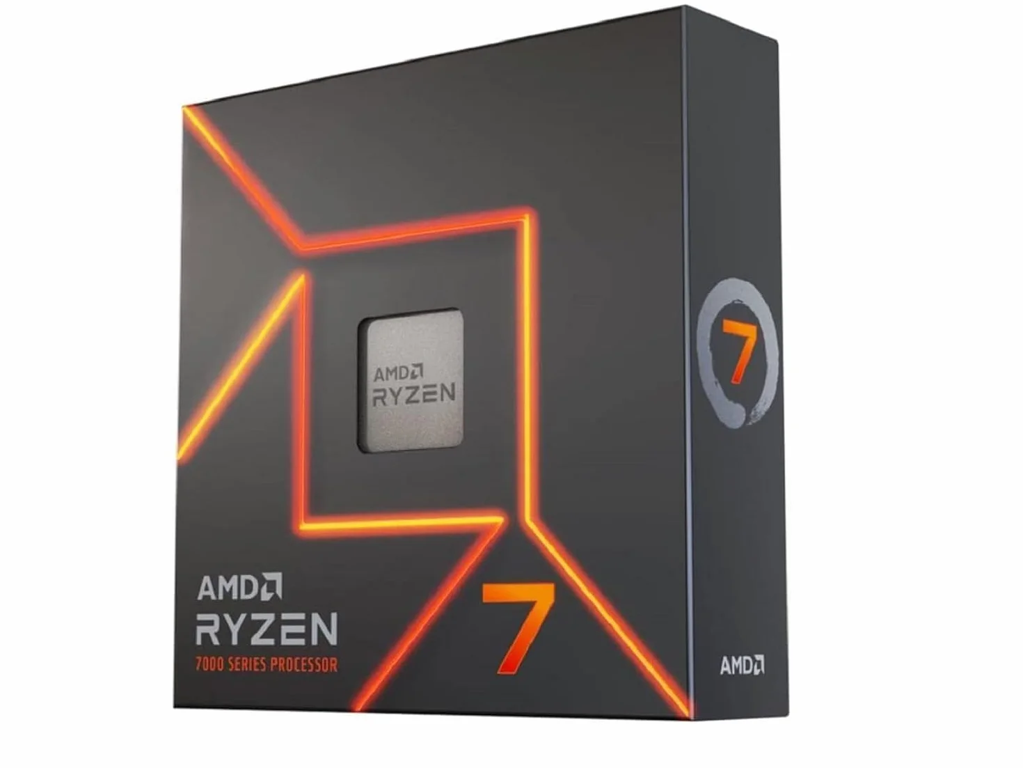 AMD Ryzen 7 7700X Processeur 8 Coeurs 16 Threads 5.4 GHz Socket AM5 Cache 40MB 105W DTP