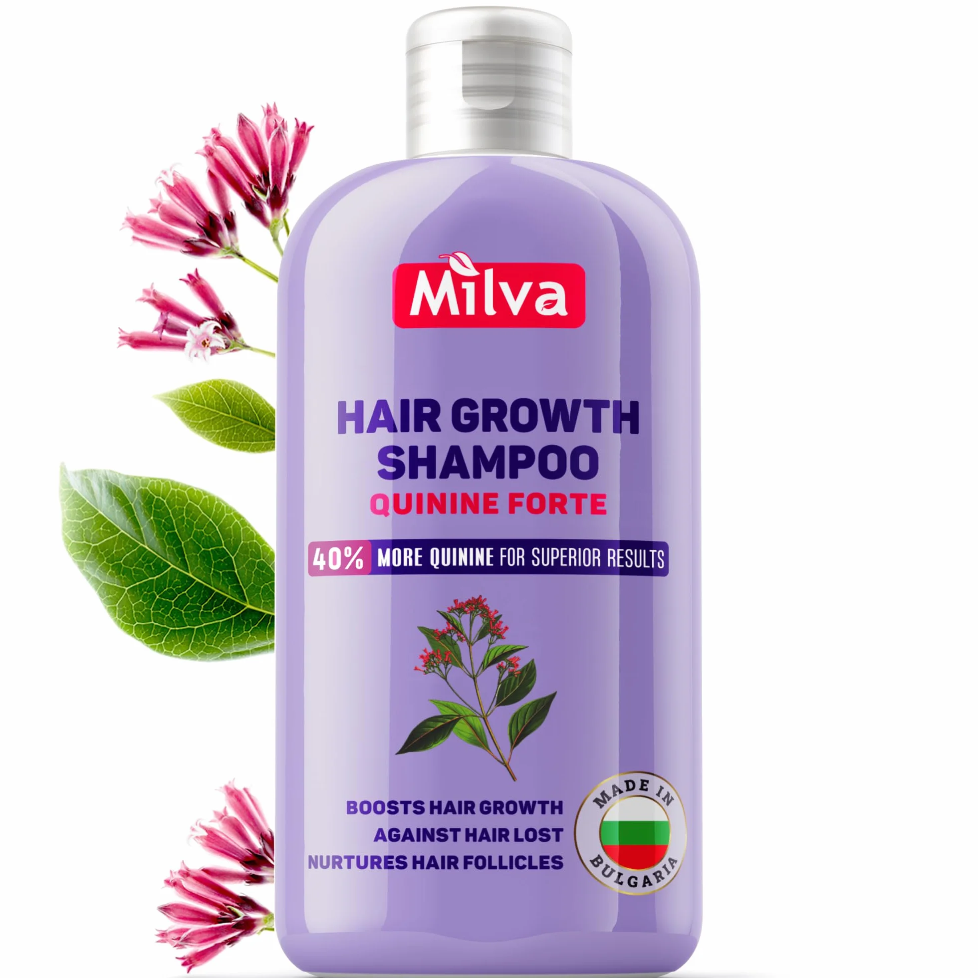 Milva Shampooing Forte à la Quinine Anti-Chute Cheveux 200 ml