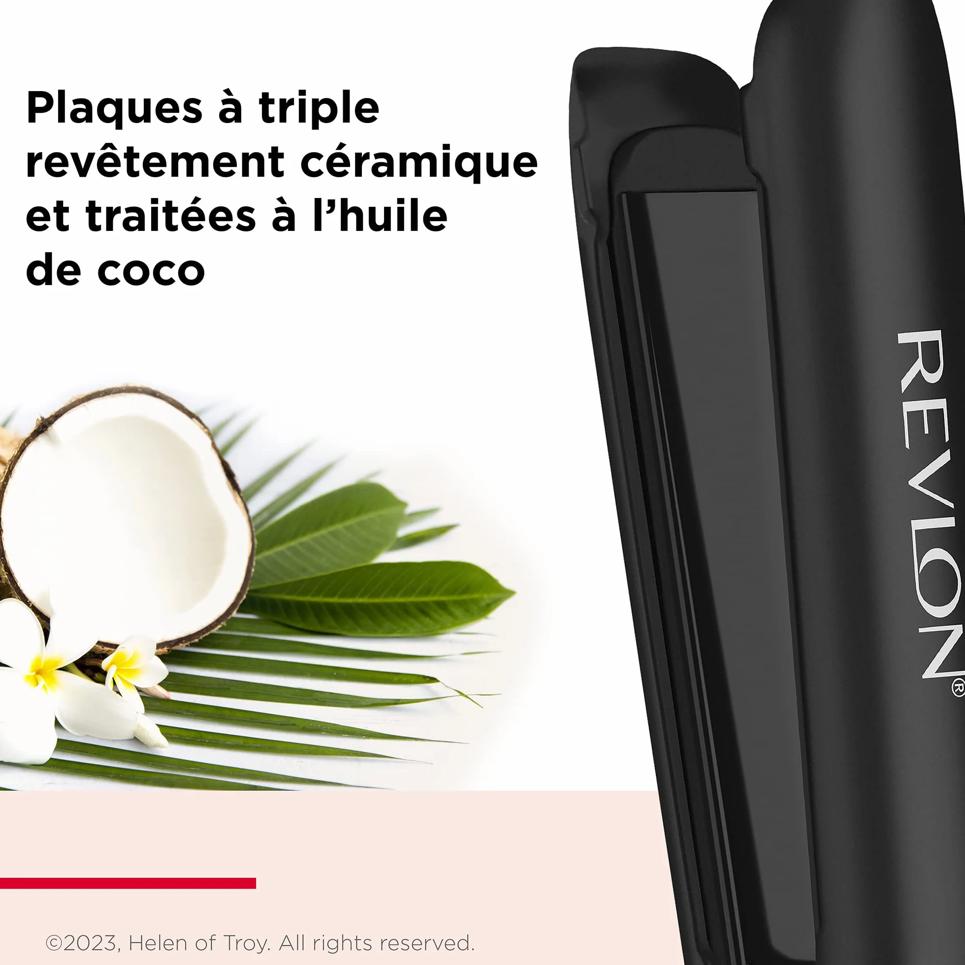 Revlon SmoothStay Lisseur 25mm infusé à l’huile de coco RVST2211P