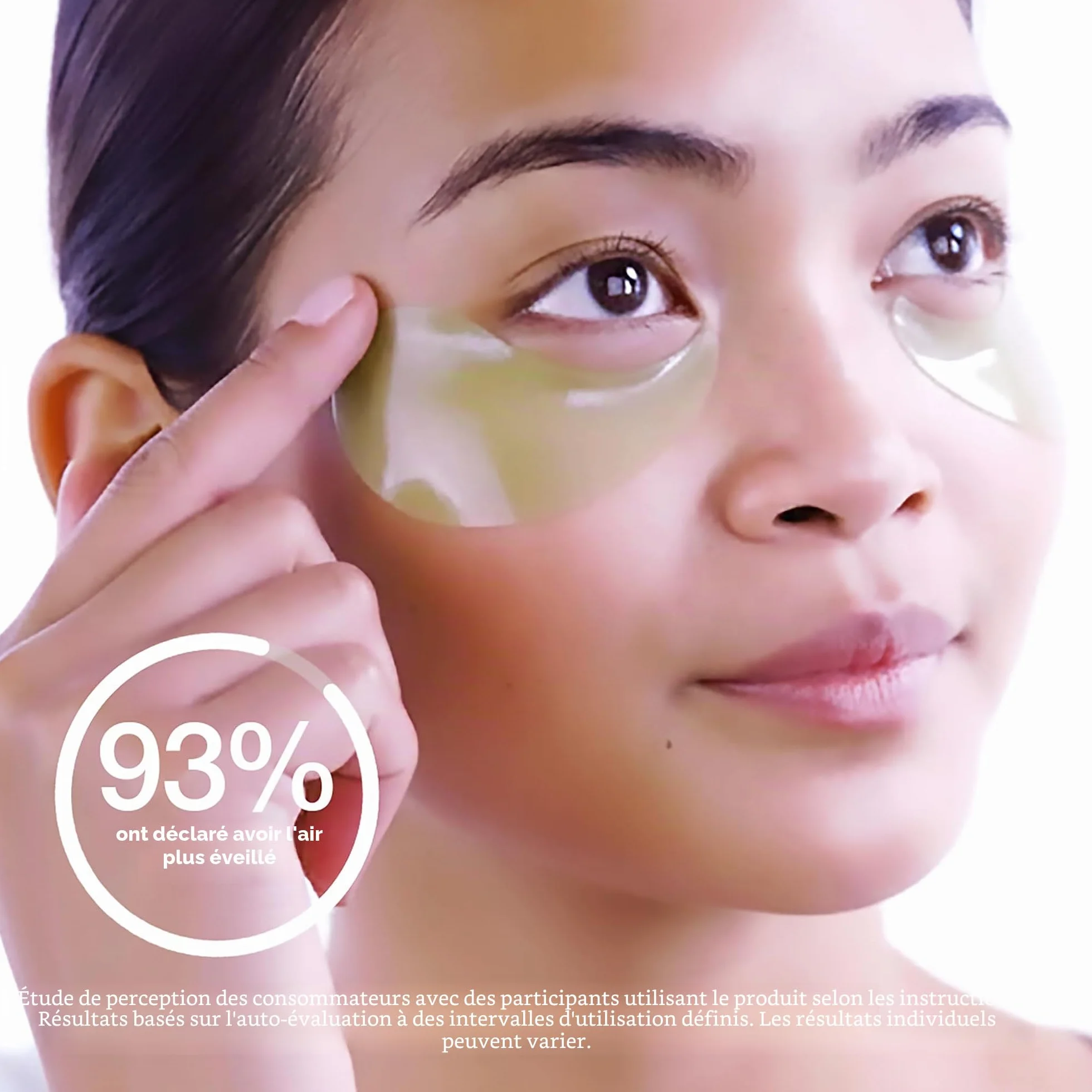 Pixi Beauty DetoxifEYE Eye Patches à l’Acide Hyaluronique, Caféine, Concombre et Or – 30 Paires