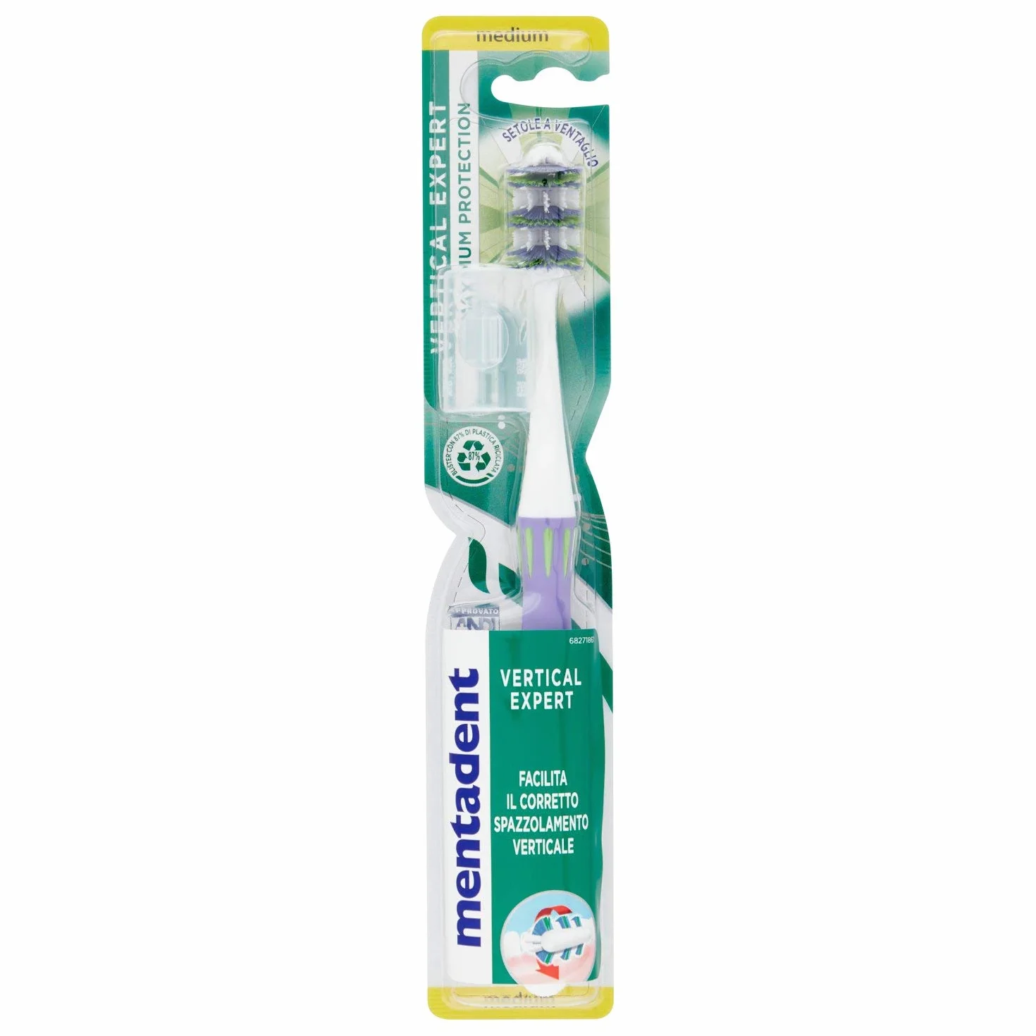 Mentadent Brosse à dents Expert vertical