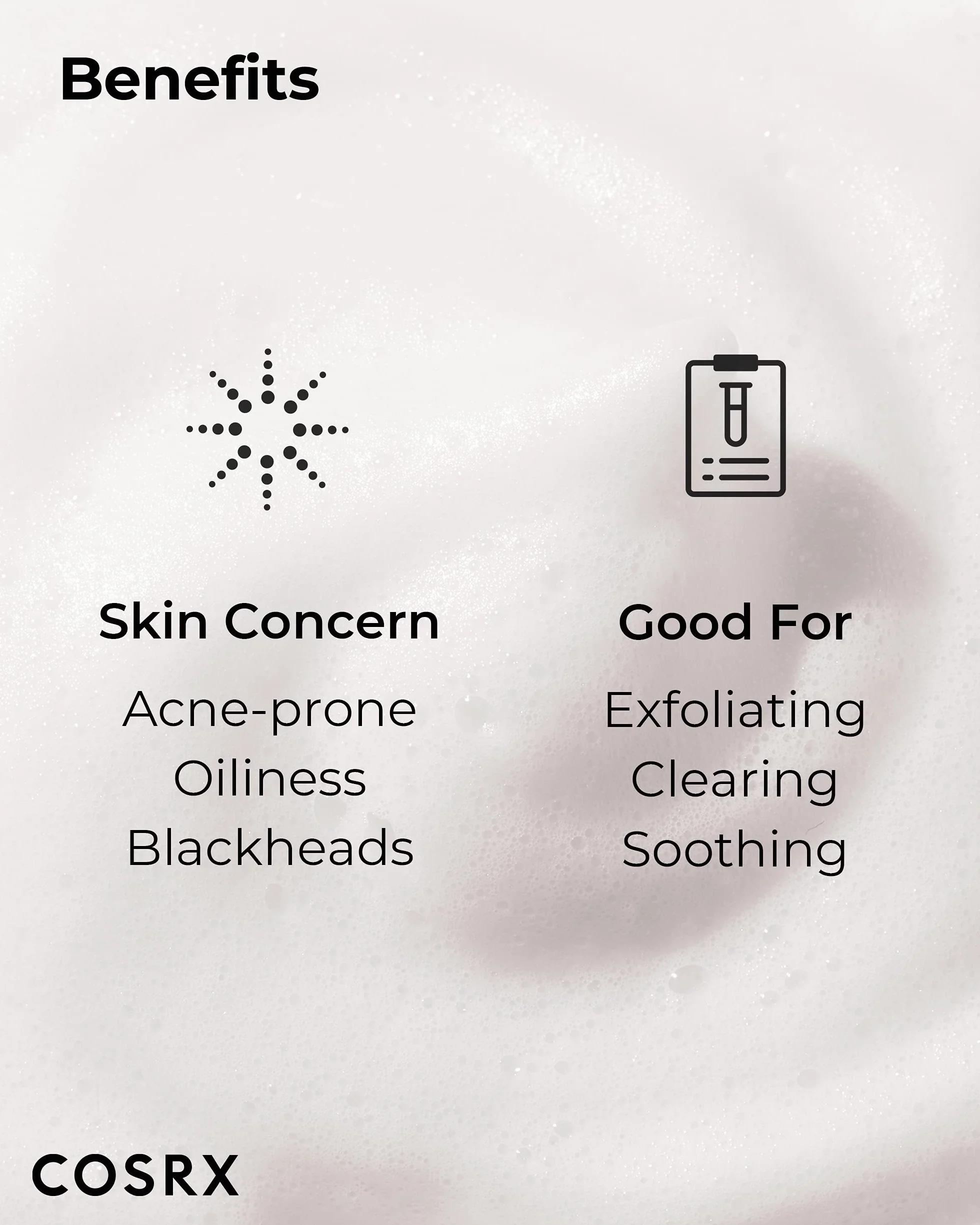 COSRX AC Collection Calming Foam Cleanser 150ml Facial Cleanser for Acne Prone Skin Sensitive Blemish Prone Skin