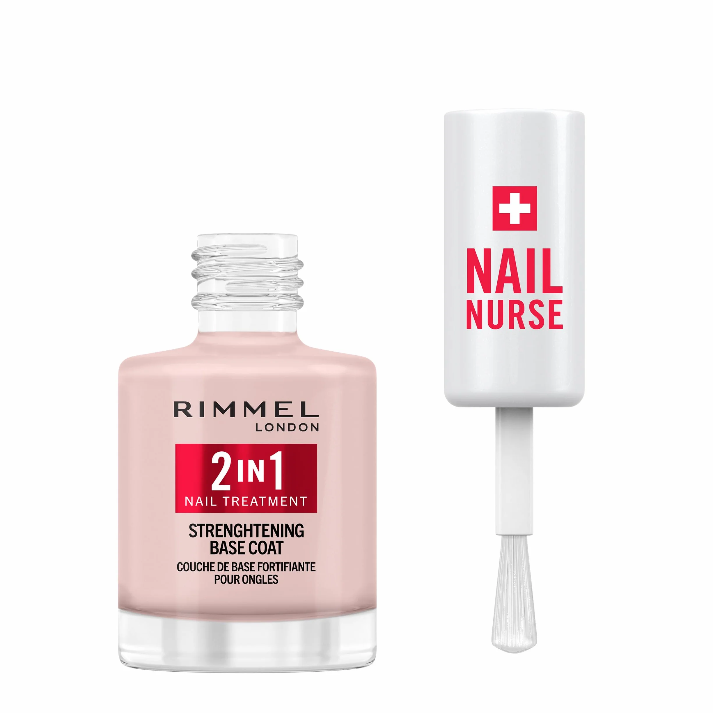 Rimmel London Nail Nurse 2 in 1 Base Coat & Strengthener