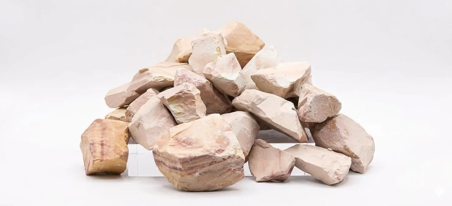 Kaolin Rose parfumé Argile Naturelle