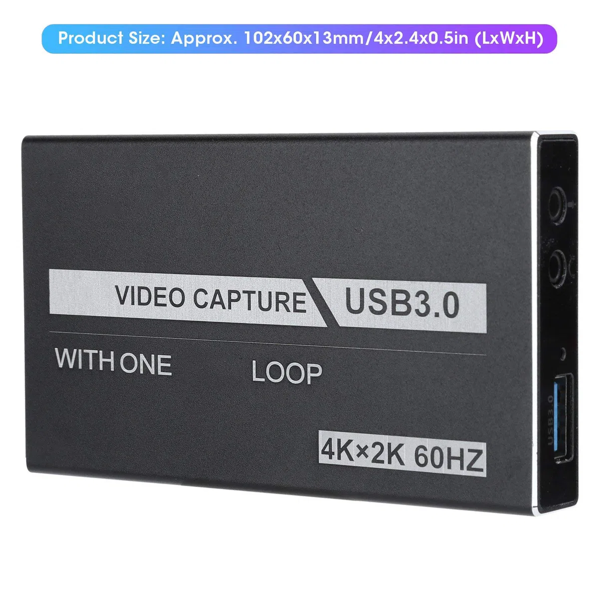 Carte vidéo haute définition Dongle 4Kx2K 1080P acquisition pour