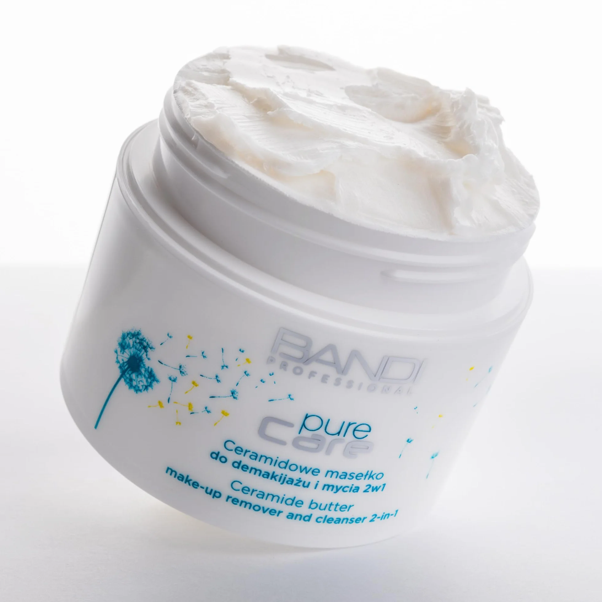 Bandi Beurre Nettoyant Visage 2-en-1 Démaquillant Ceramide Élimine Maquillage Écran Solaire Tous Types de Peau Phytocéramides Vitamine E