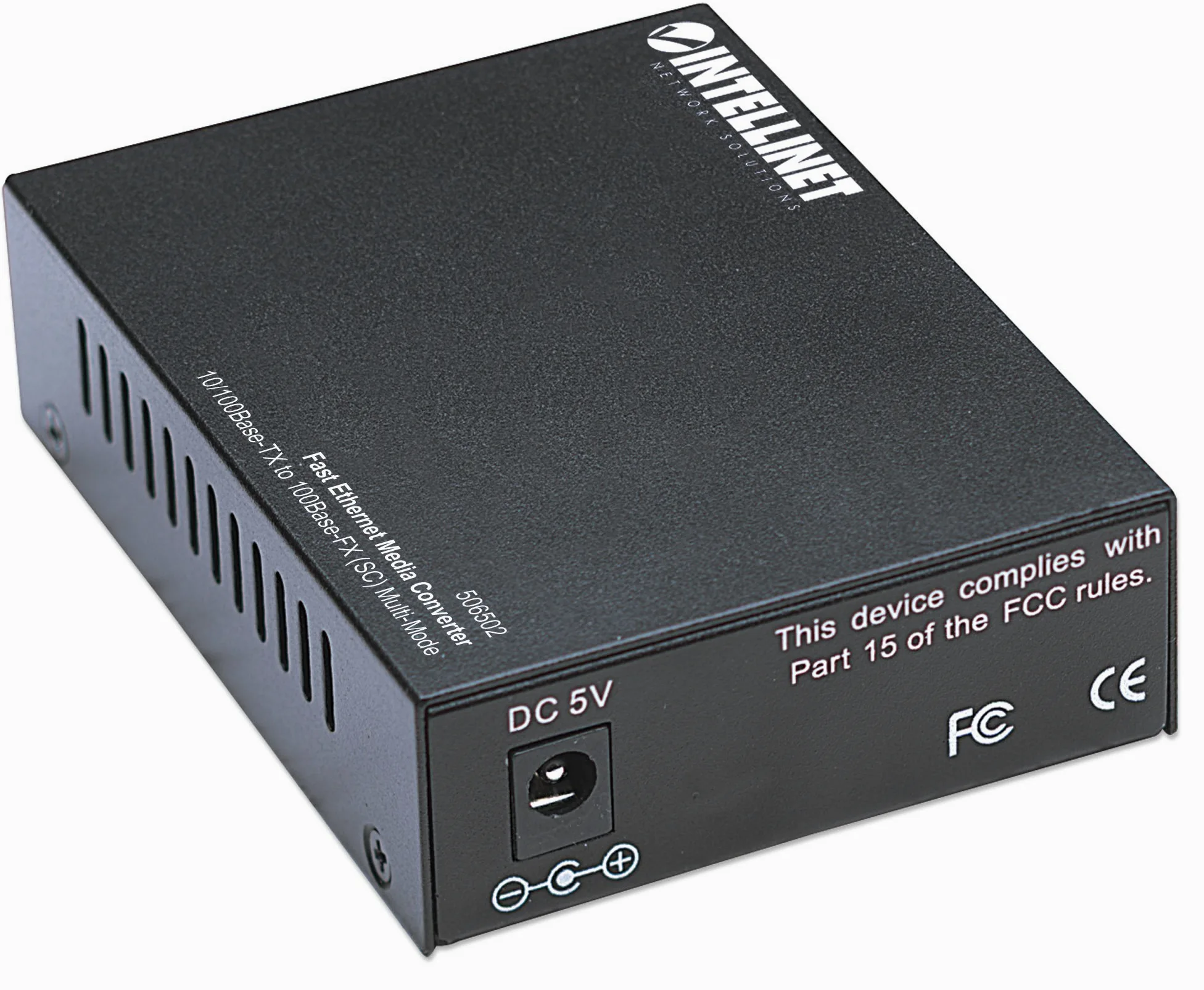 Manhattan Intellinet 506502 Convertisseur de média Ethernet