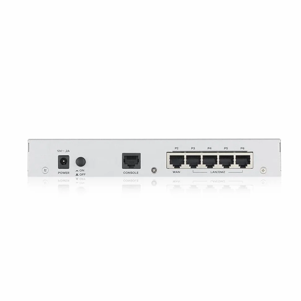Zyxel USGFLEX50 ZyWALL VPN Routeur pare-feu de sécurité réseau | Matériel uniquement | Particuliers et petites entreprises | Jusqu'à 25 utilisateurs | Option Nebula Cloud