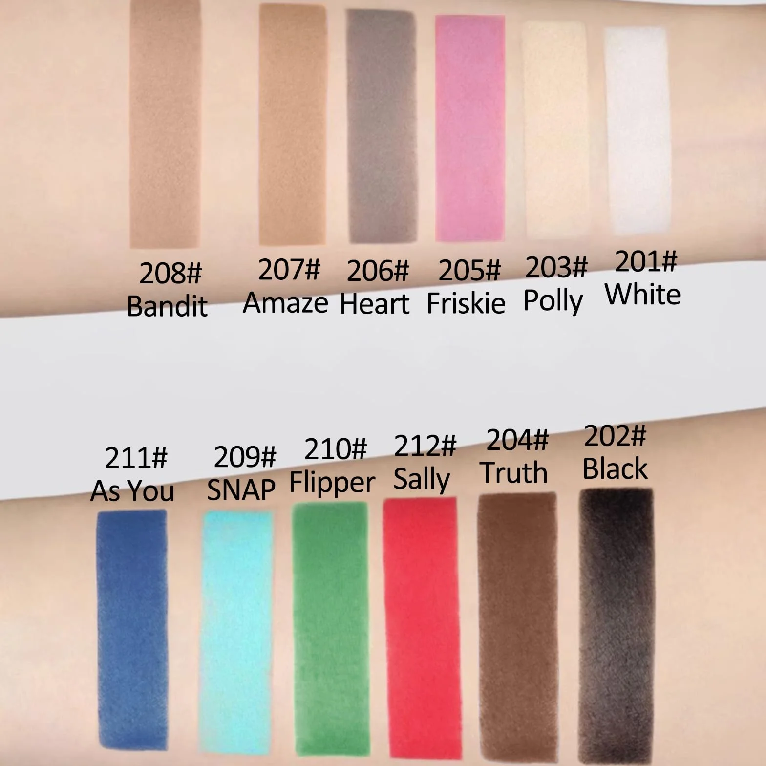 Palette de fards à paupières rouge uni tons nudes mats waterproof haute pigmentation longue durée