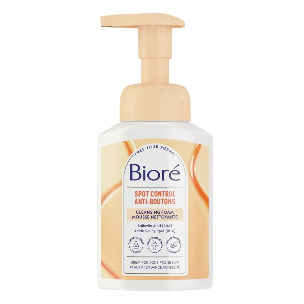 Biore Mousse Nettoyante BHA Anti-Boutons 200ml