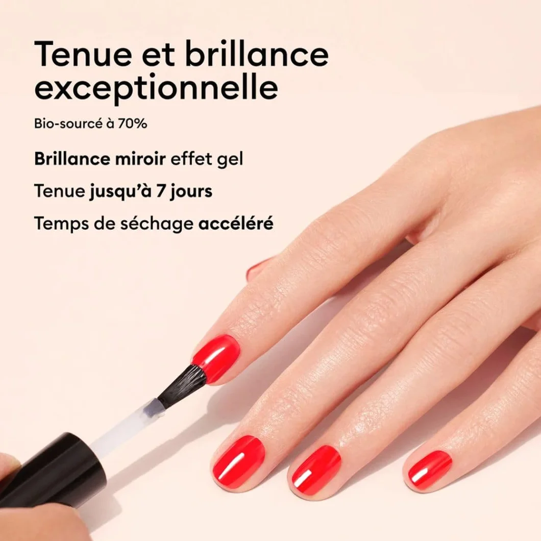 Manucurist Top Coat Sunshine Green Vernis à Ongles Vegan 9-Free 15ml