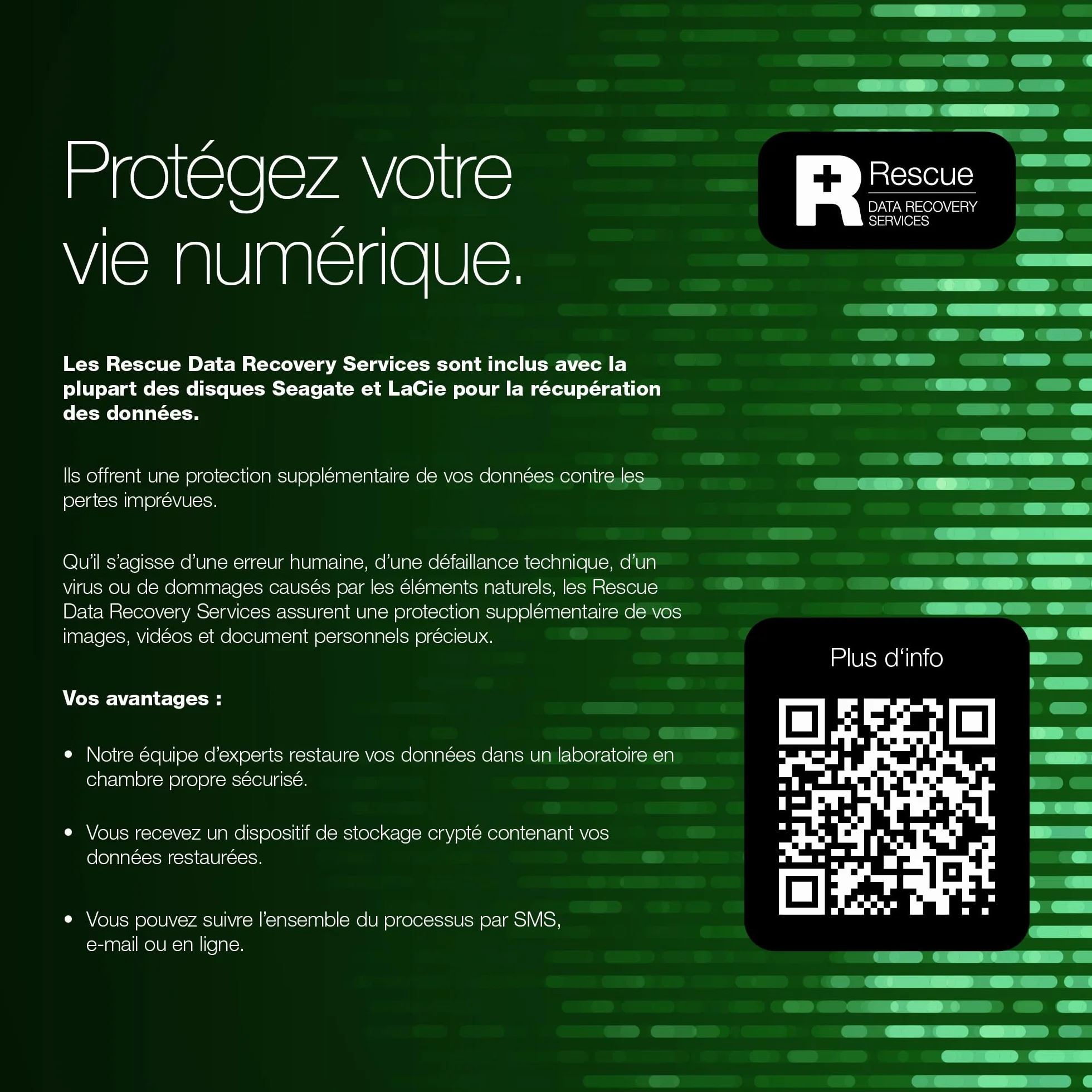 Seagate IronWolf 10To, Disque dur interne NAS HDD, CMR 3.5 Pouces, SATA 6 Goits/s 7 200 tr/min, 256 Mo de mémoire cache, pour NAS RAID, Ouverture Facile, Services Rescue (ST10000VNZ00)