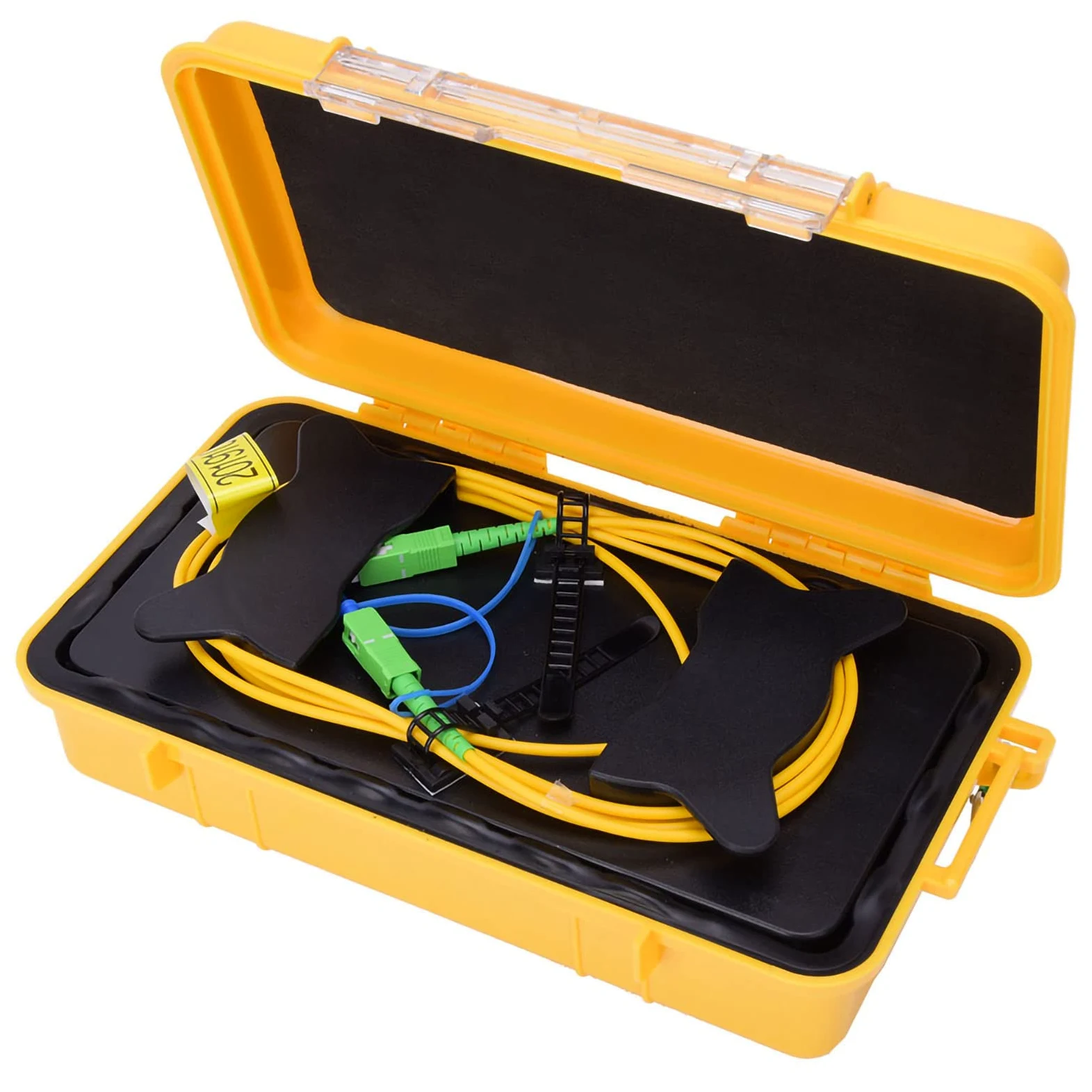 Câble Otdr Câble Fibre Plastique Fibre Optique Otdr Boîte de Câble Sc Sc Otdr Fiber Monomode 500M Bobine Amorce Fibreique