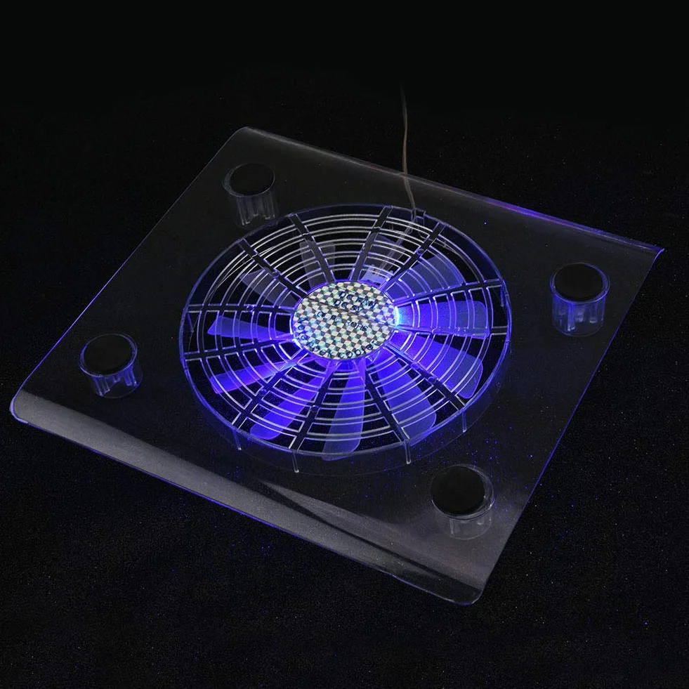 VBESTLIFE Ventilateur USB Silencieux RVB pour Ordinateur Portable