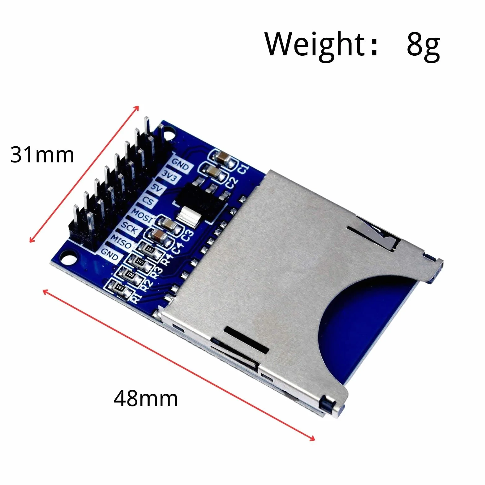 SD Card Reader Module Shield Compatible Arduino ESP Raspberry Pi