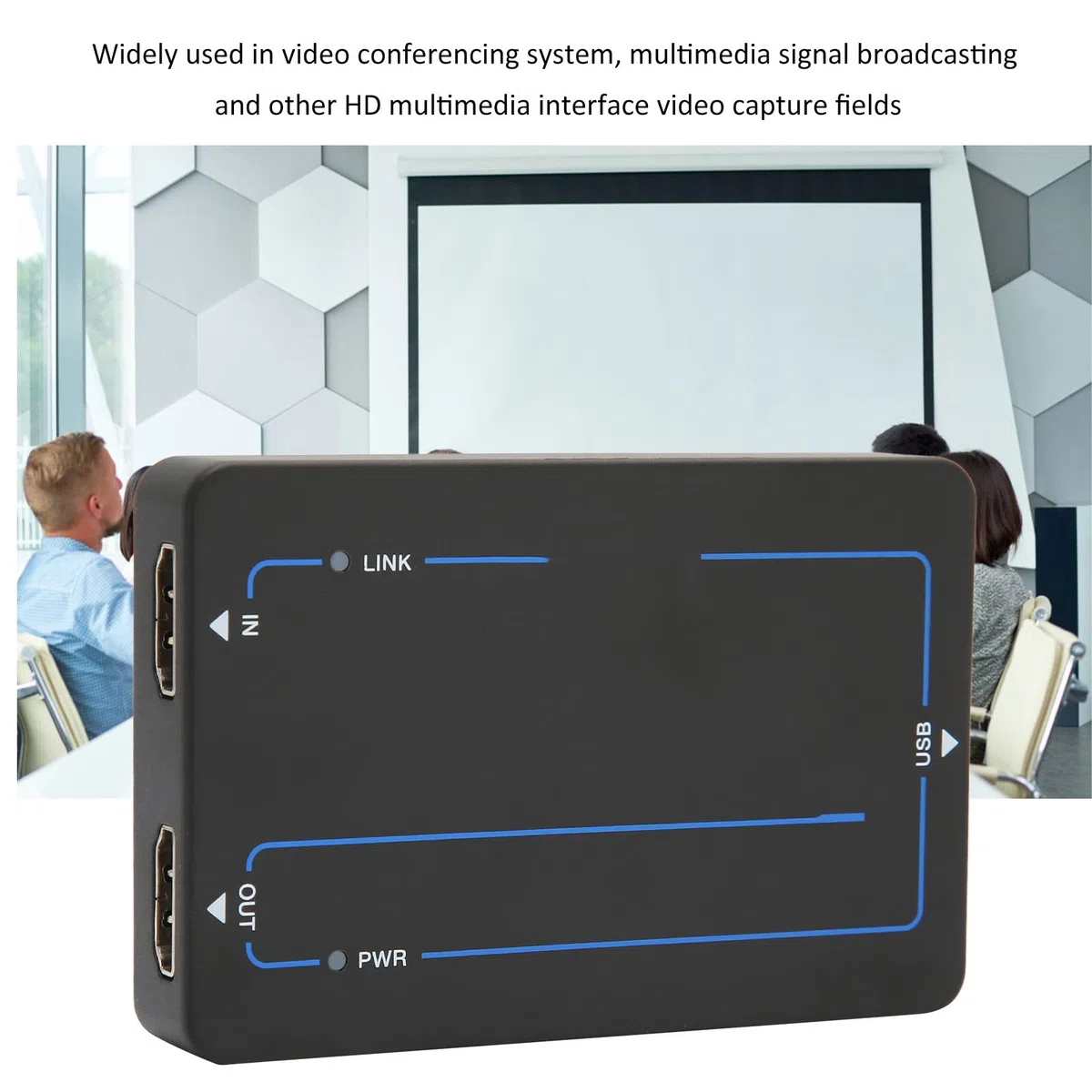 Interface multimédia 4K HD Carte vidéo haute vitesse USB3.0 périphérique pour