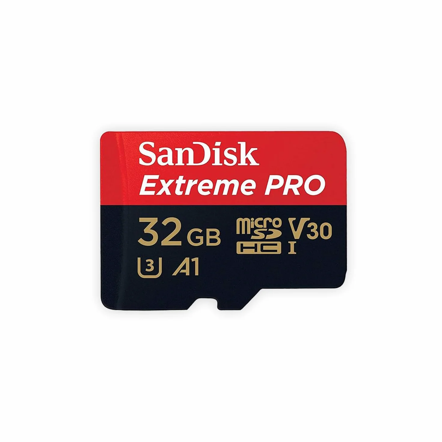 SanDisk Extreme PRO microSDHC 32 Go + Adaptateur SD Classe 10 U3 V30 A1 100 Mo/s