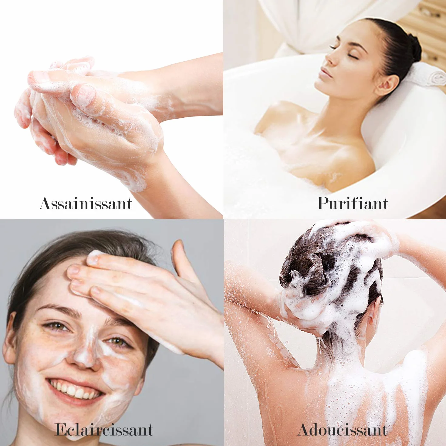 Savon au Lait Bio d'Anesse 100% Naturel Anti ride Anti Acné 2x100g