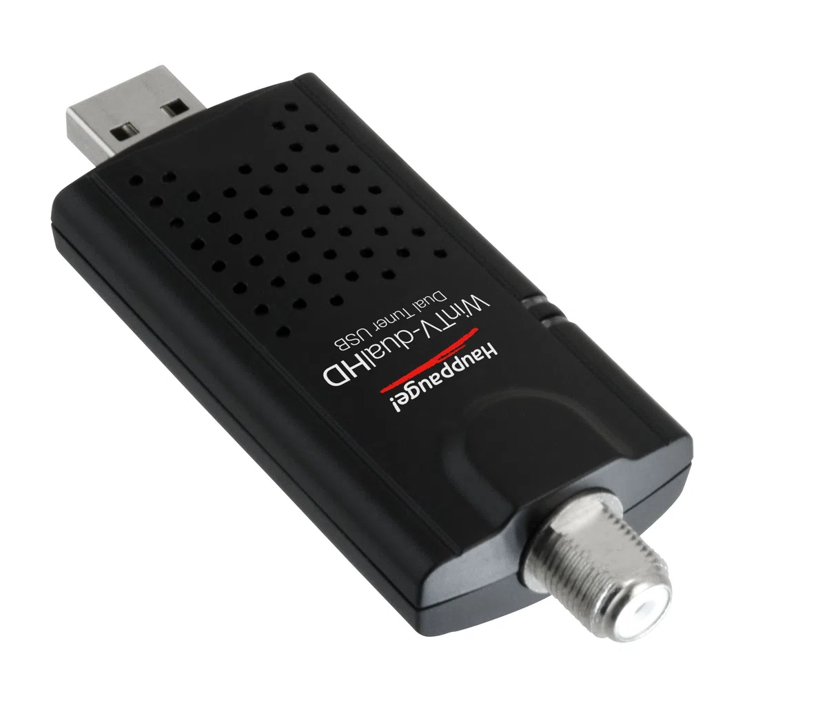 HAUPPAUGE WinTV-DualHD Double USB 2.0 HD TV Tuner pour PC Windows 1595 Noir