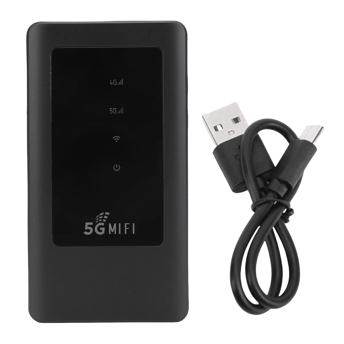Routeur WiFi 5G de |Hotspot Mobile 2.77Gbps IP54 Routeur de Poche Double Bande Emplacement SIM pour 16 Appareils Batterie 12H