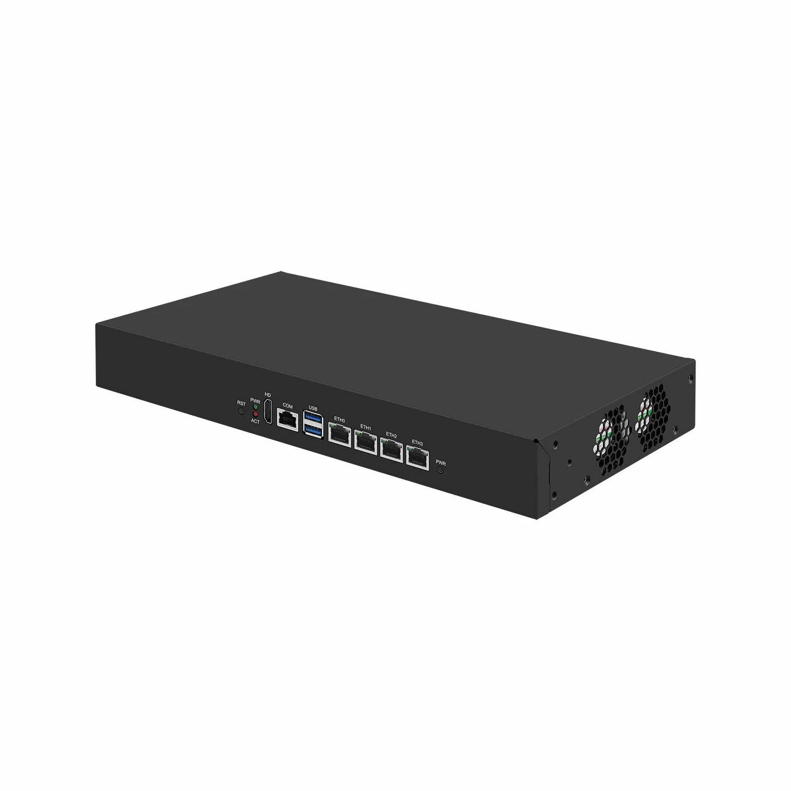 Firewall Hardware 13 inch Appliance, PFSense, Mikrotik, OPNsense, VPN, Router PC, N150, RJ72, 4 x 1GbE LAN, Console, HDMI, VGA, Dual SIM Slot, TPM2.0, 32G RAM, 512G SSD