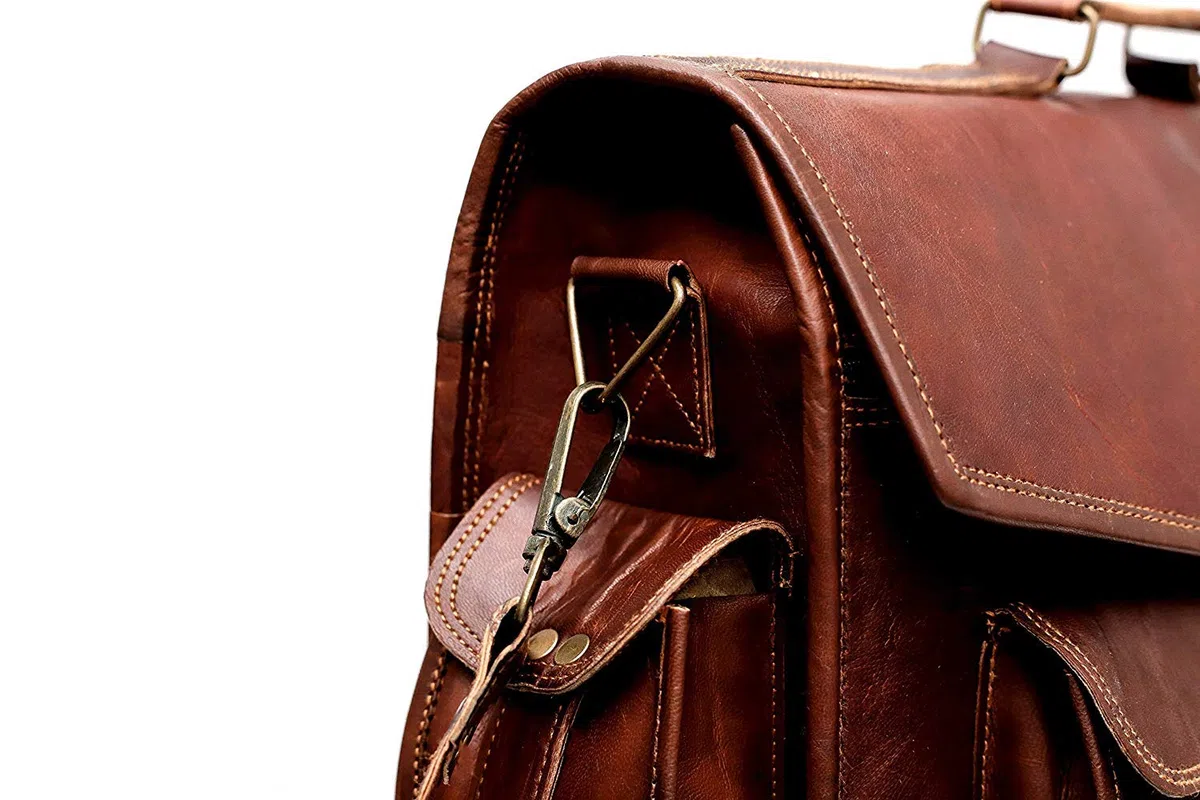 sac à bandoulière en cuir, porte-documents, épaule, bureau, valises, cartables pour hommes et femmes