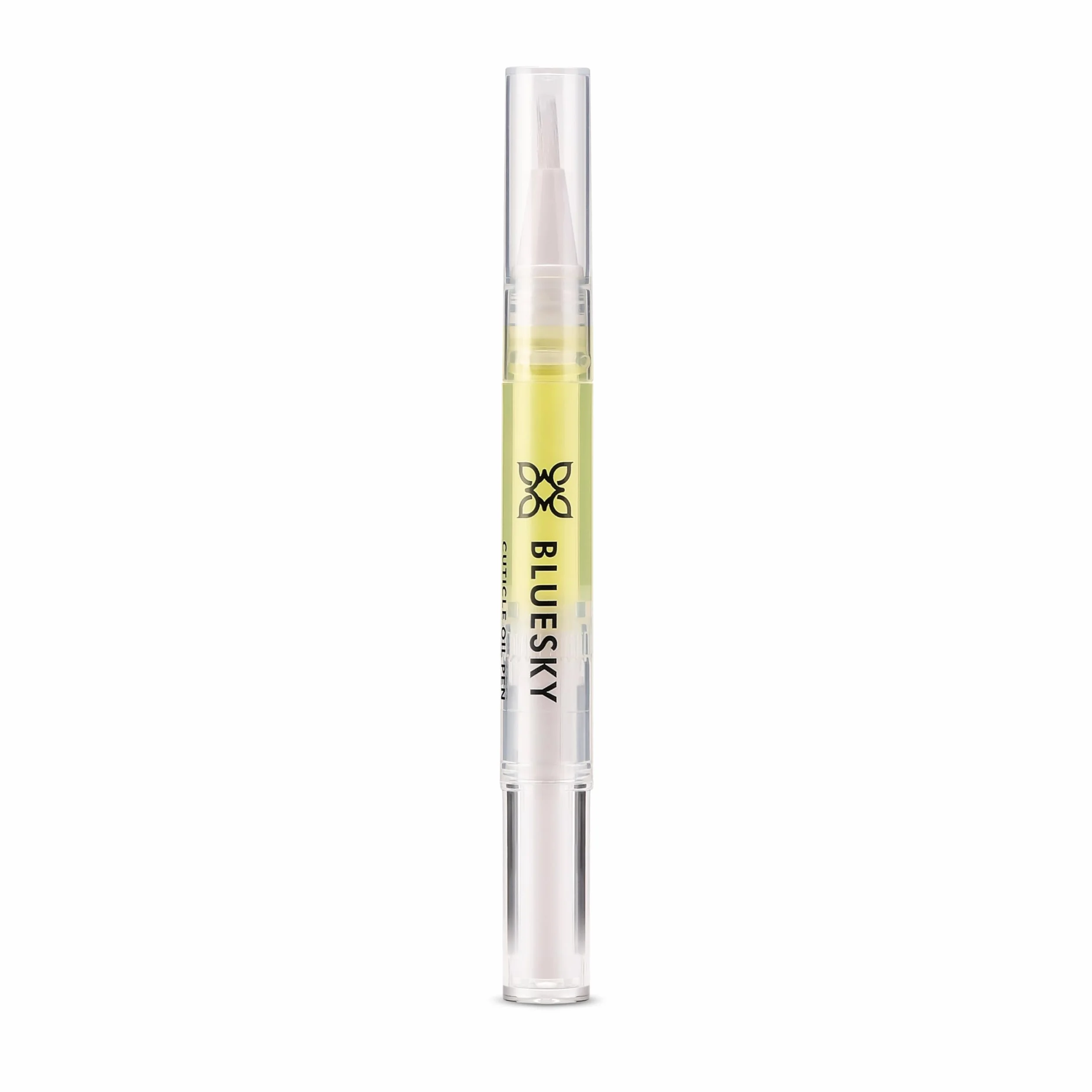Bluesky Stylo à huile hydratante pour cuticules, huile d'amande douce, noix de coco, jojoba doré
