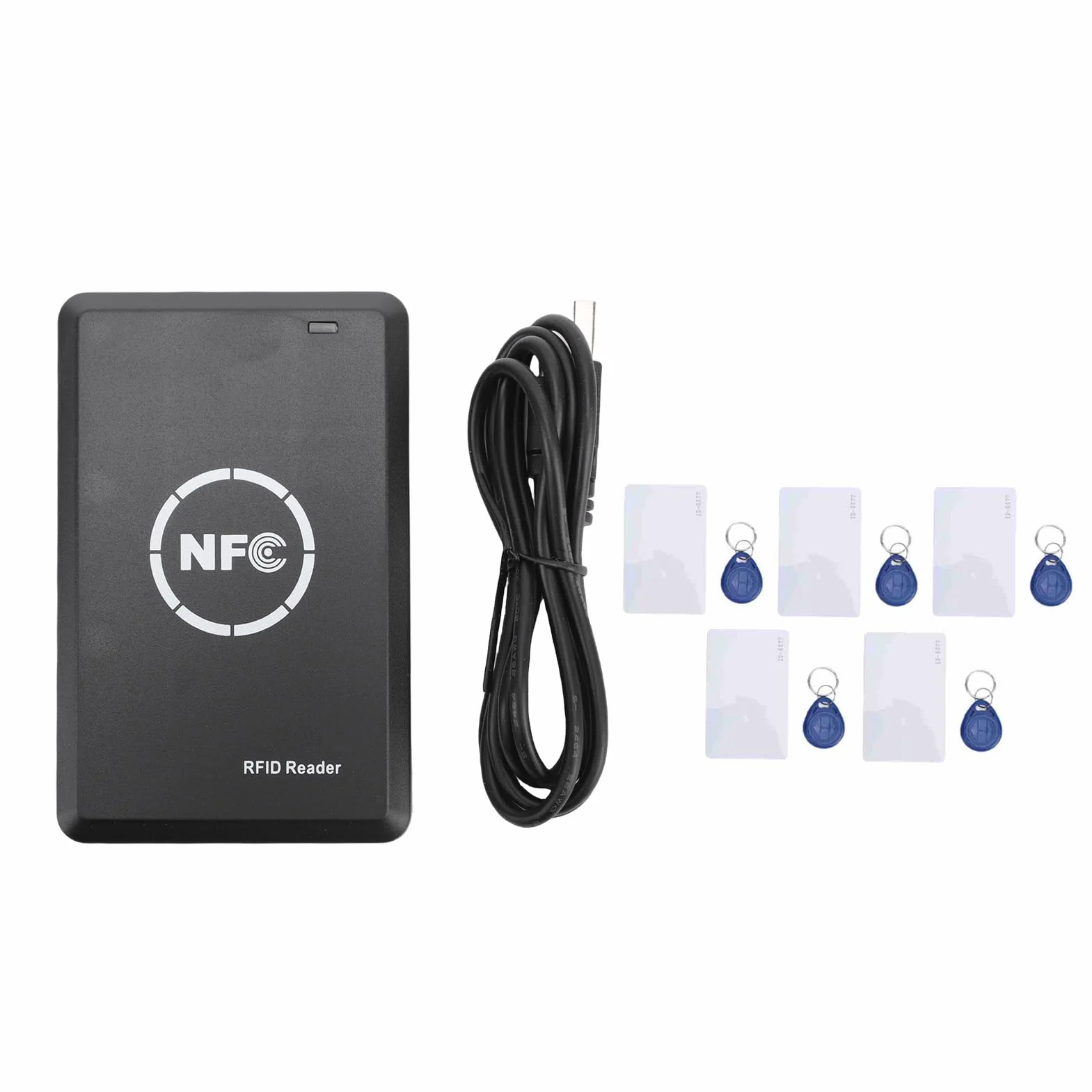Greensen Lecteur/Écrivain NFC 13.56MHz 125KHz, Duplicateur de Cartes à Puce