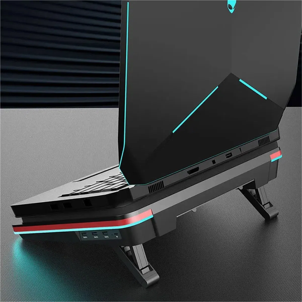 Refroidisseur PC Portable Laptop Cooling Pad Support de Refroidissement pour Ordinateur Portable série V2/V1/S2/B0, Refroidisseur Externe 5000 TR/Min pour Ordinateurs Portables de Jeu