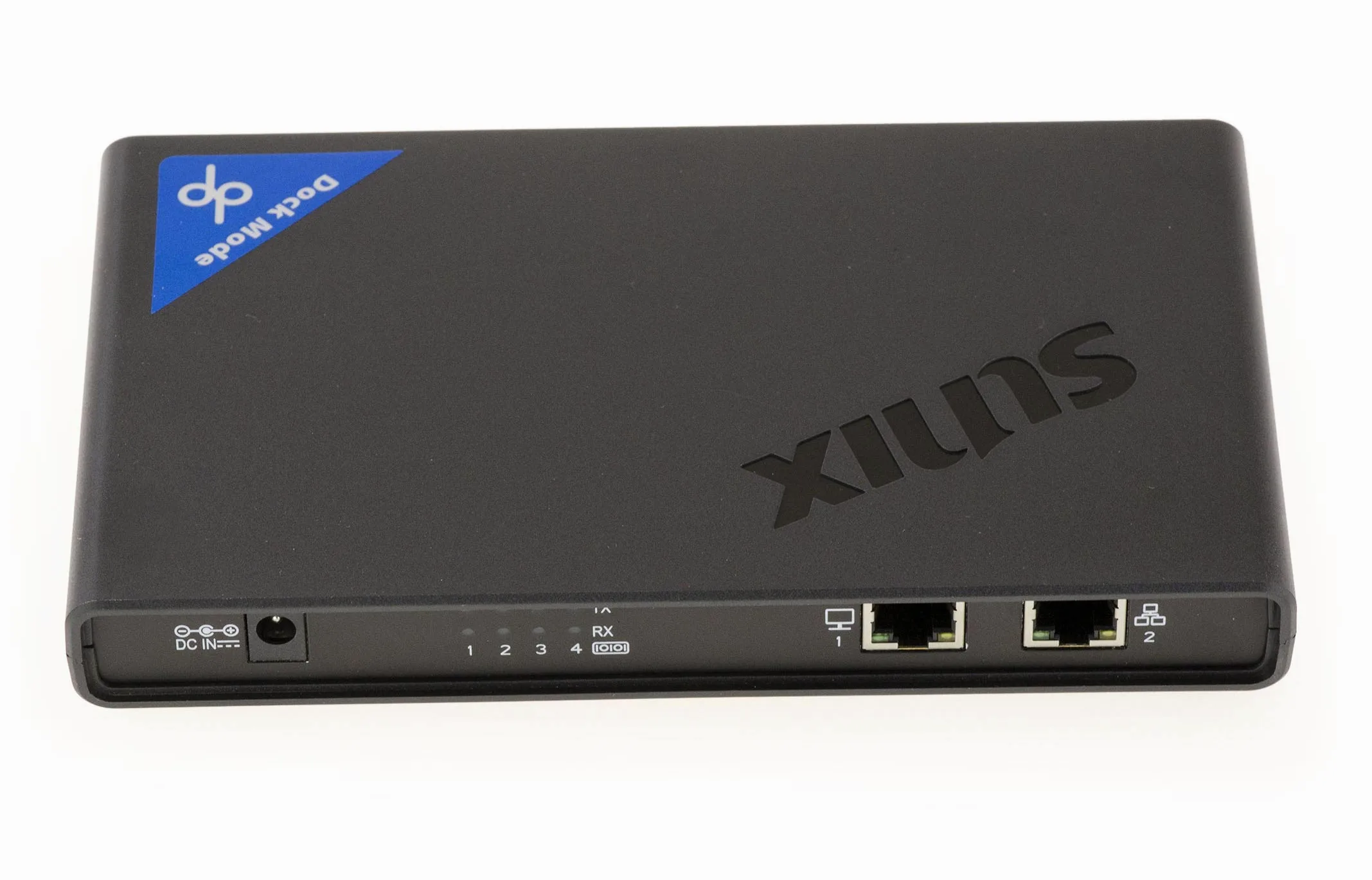 KALEA-INFORMATIQUE Dock Convertisseur Industriel Ethernet RJ45 TCP IP vers 4 Ports série RS232 DB9 avec POS 5V. Chipset SUNIX DPL2000Q (DPKS04HP0)