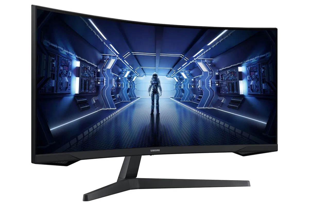 Samsung G Series C34G55TWWU 86,4 cm (34") 3440 x 1440 Pixels UltraWide Quad HD LCD Noir