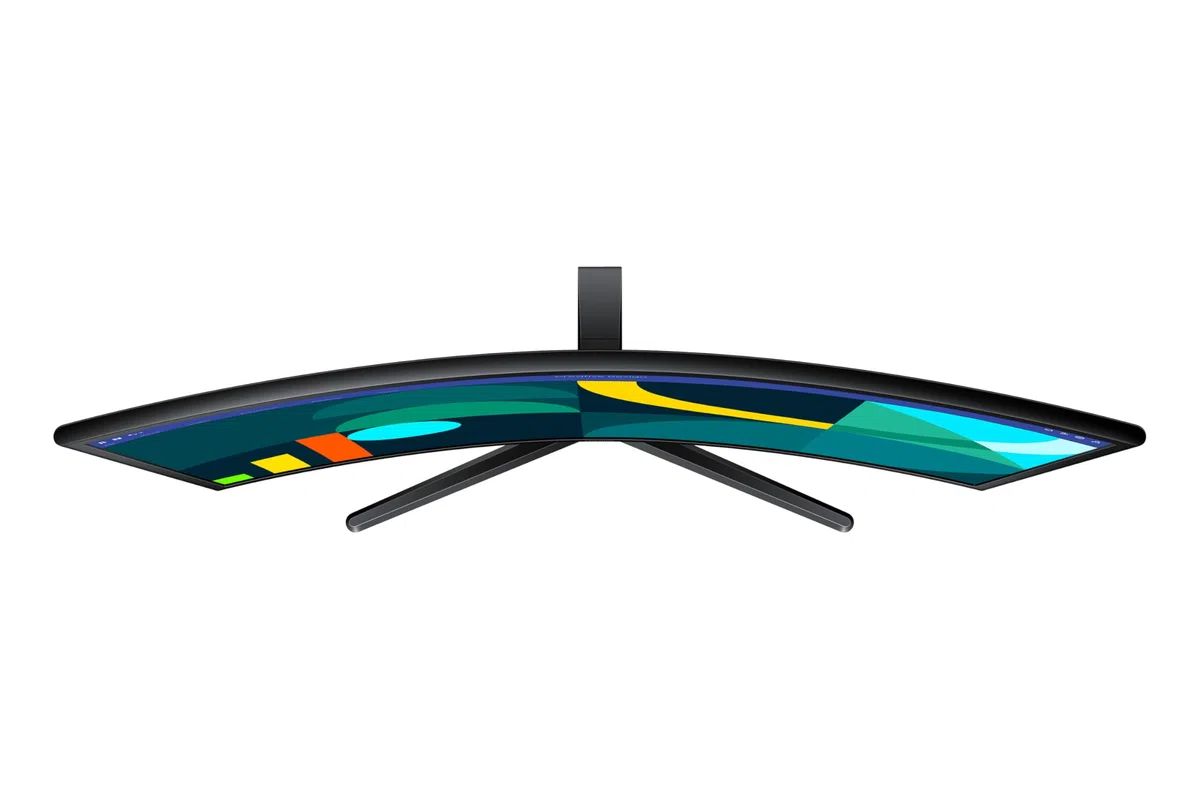 Samsung S36GD Essential S27D366GAU Moniteur incurvé 27" avec Panneau VA, résolution Full HD, Temps de réponse 4 ms, taux de rafraîchissement 100 Hz, Eco Saving Plus, Flicker Free, Noir