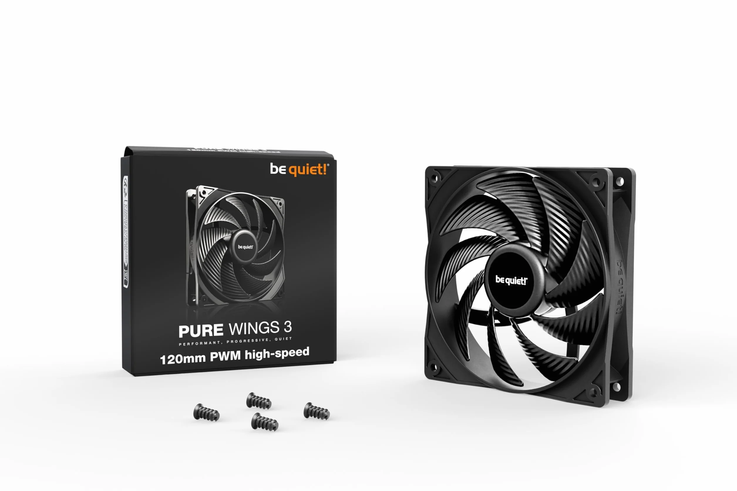 be quiet! Pure Wings 3 120mm PWM ventilateur haute vitesse noir