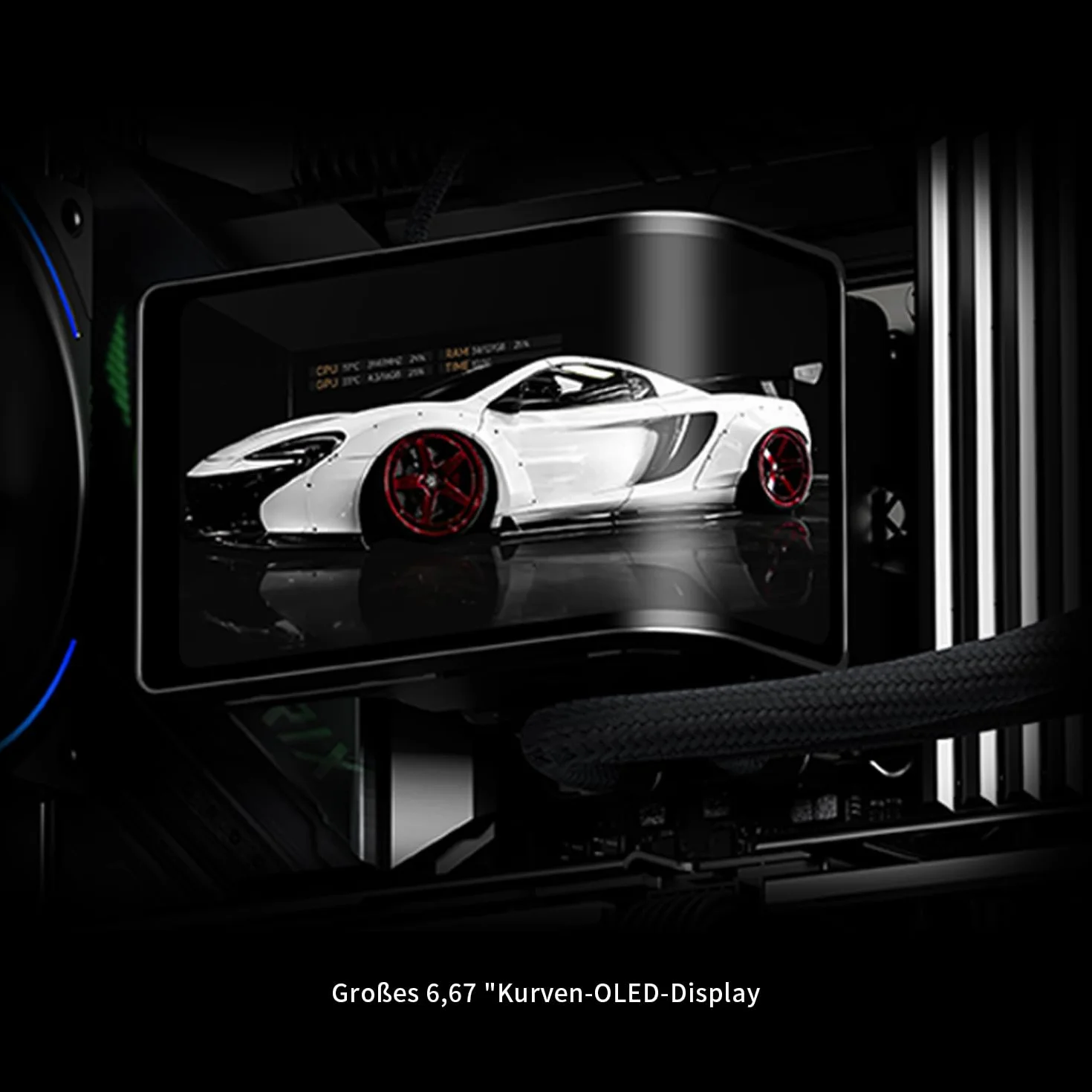Thermalright Wonder Vision 360 Turbo ARGB BLACK – Esthétique frappante, refroidissement puissant pour charges de travail élevées, compatible avec les plates-formes Intel/AMD courantes, installation