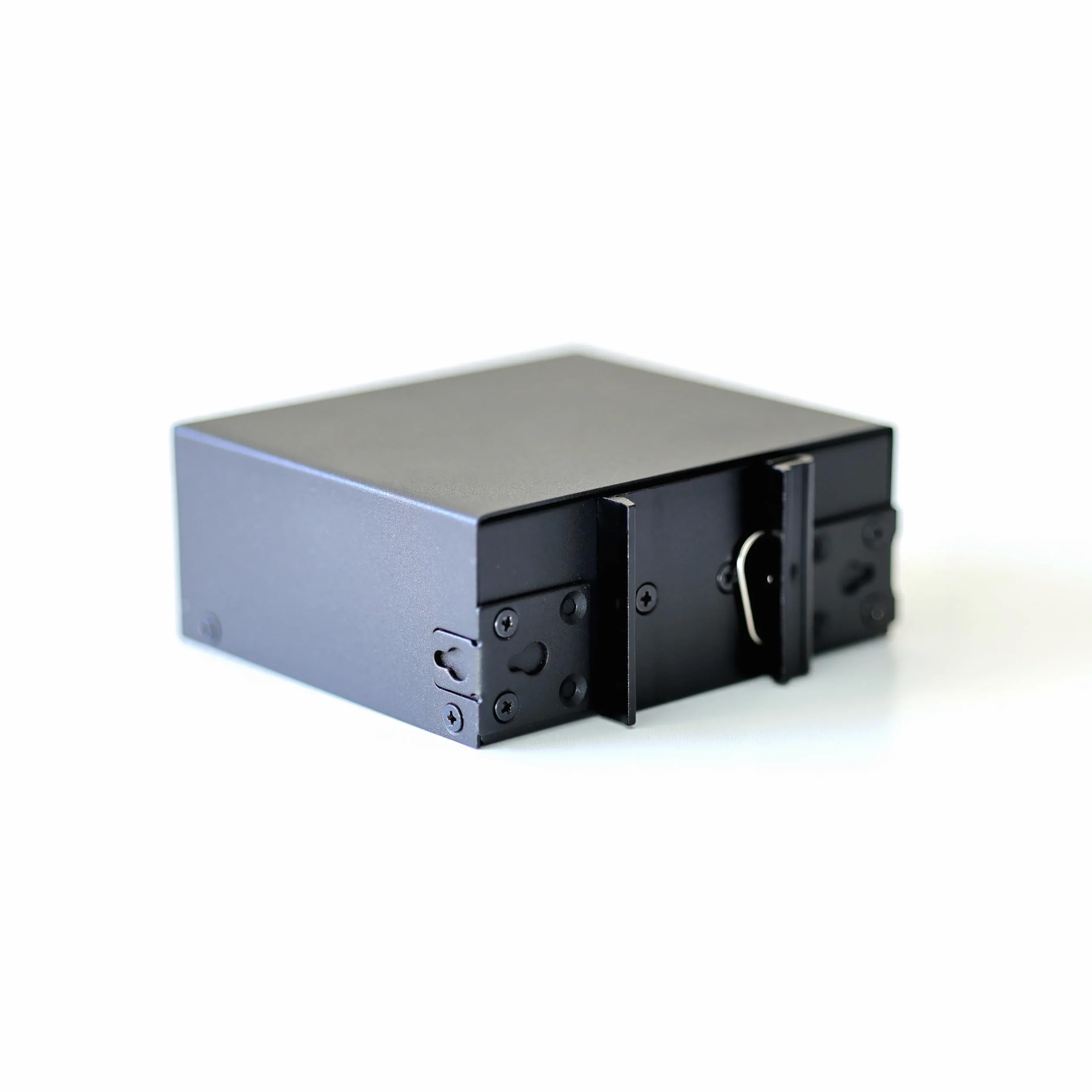 WDH-8GT-DC Commutateurs Ethernet industriels Gigabit 8 Ports Non gérés 10/100/1000 Mbps avec Rail DIN / Montage Mural (Authentification UL, sans Ventilateur, -30°C ~ 75°C)