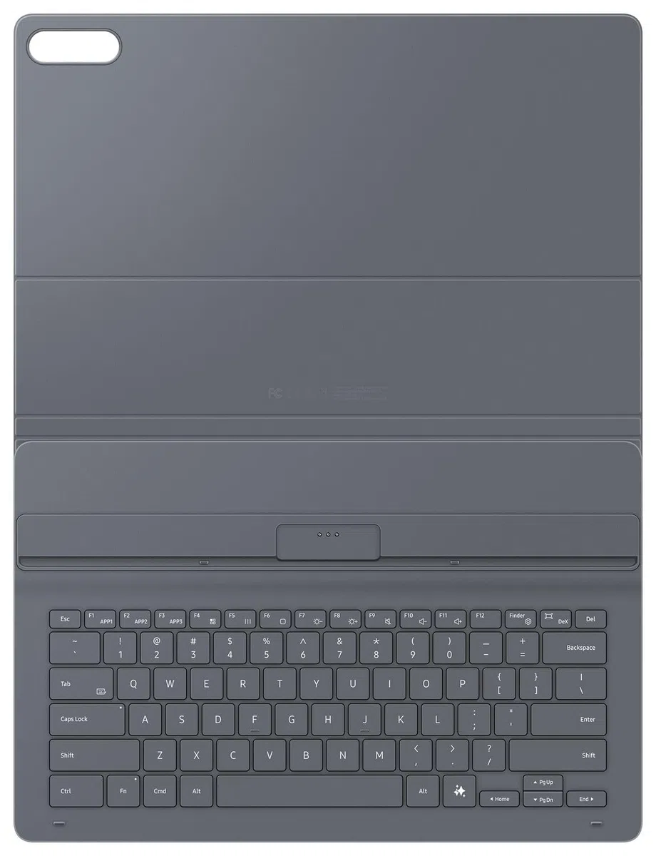 Samsung Galaxy Tab S11 Ultra Book Cover Clavier Slim Noir