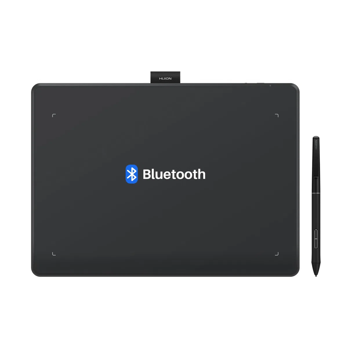 HUION Inspiroy Frego M Tablette à stylet sans fil Bluetooth 5.0 sans fil Bluetooth 5.0 sans fil, pas de charge nécessaire, niveau de sensibilité du stylo 8192, détection d'inclinaison, pour gaucher