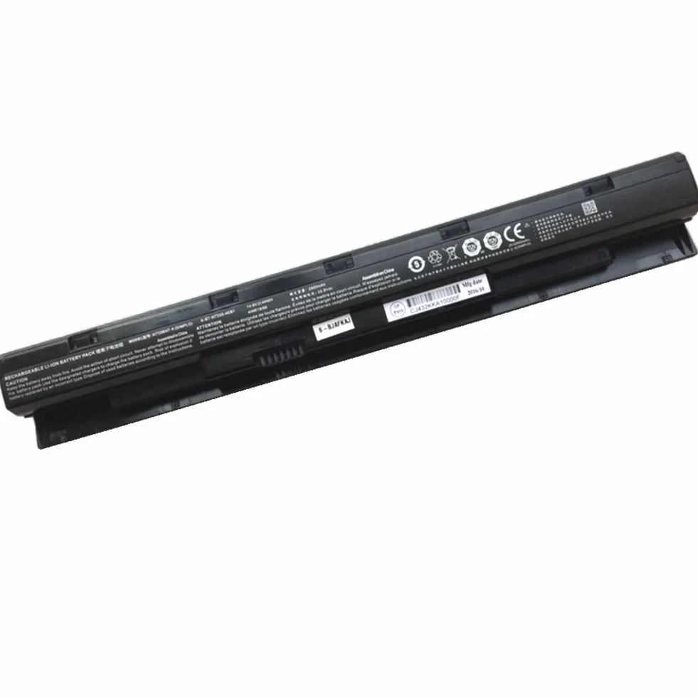 Batterie d'ordinateur Portable 14.4V 44Wh Compatible avec Clevo N750B N751BU N750S