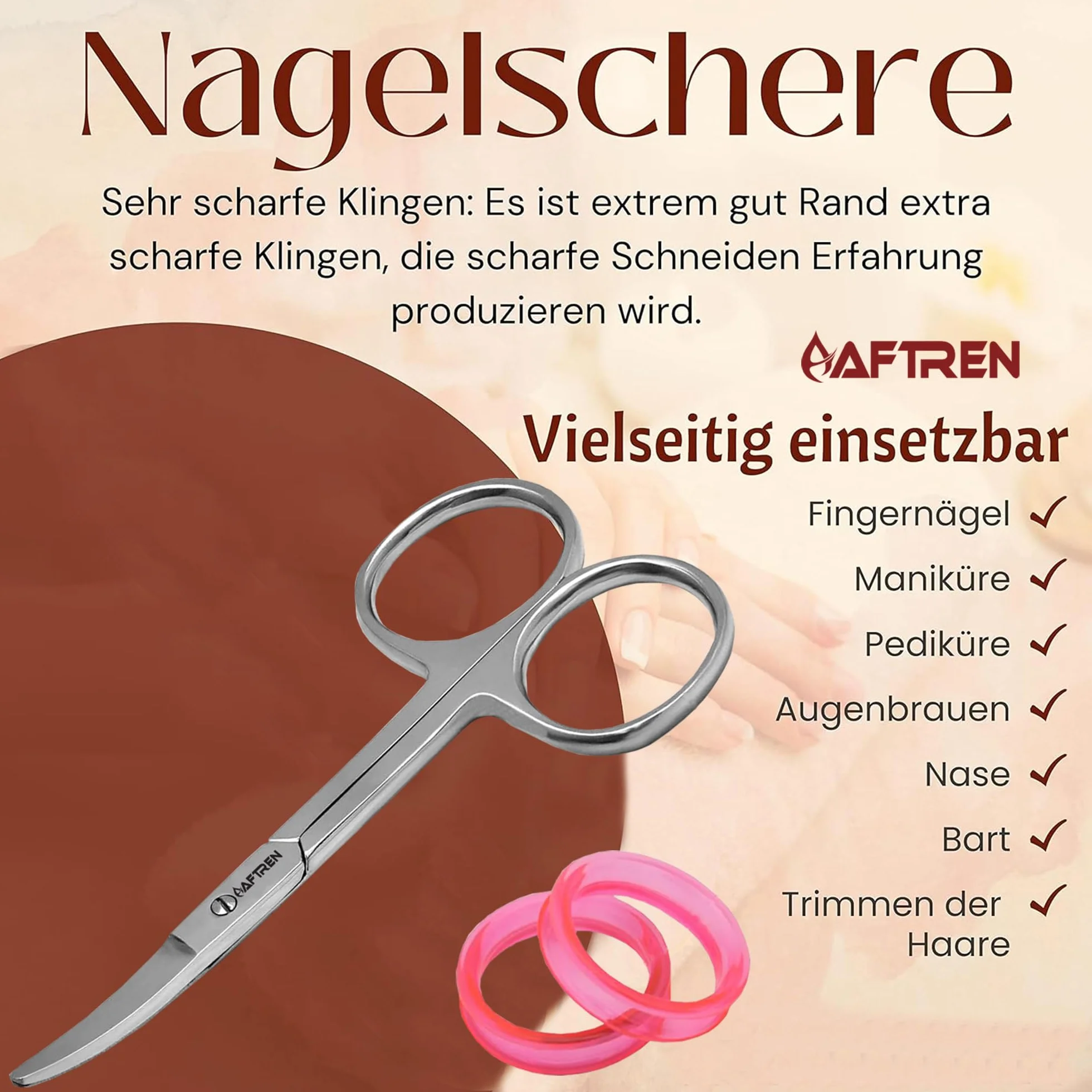 Ciseaux à ongles bébé Coupe-ongles sécurité acier inoxydable