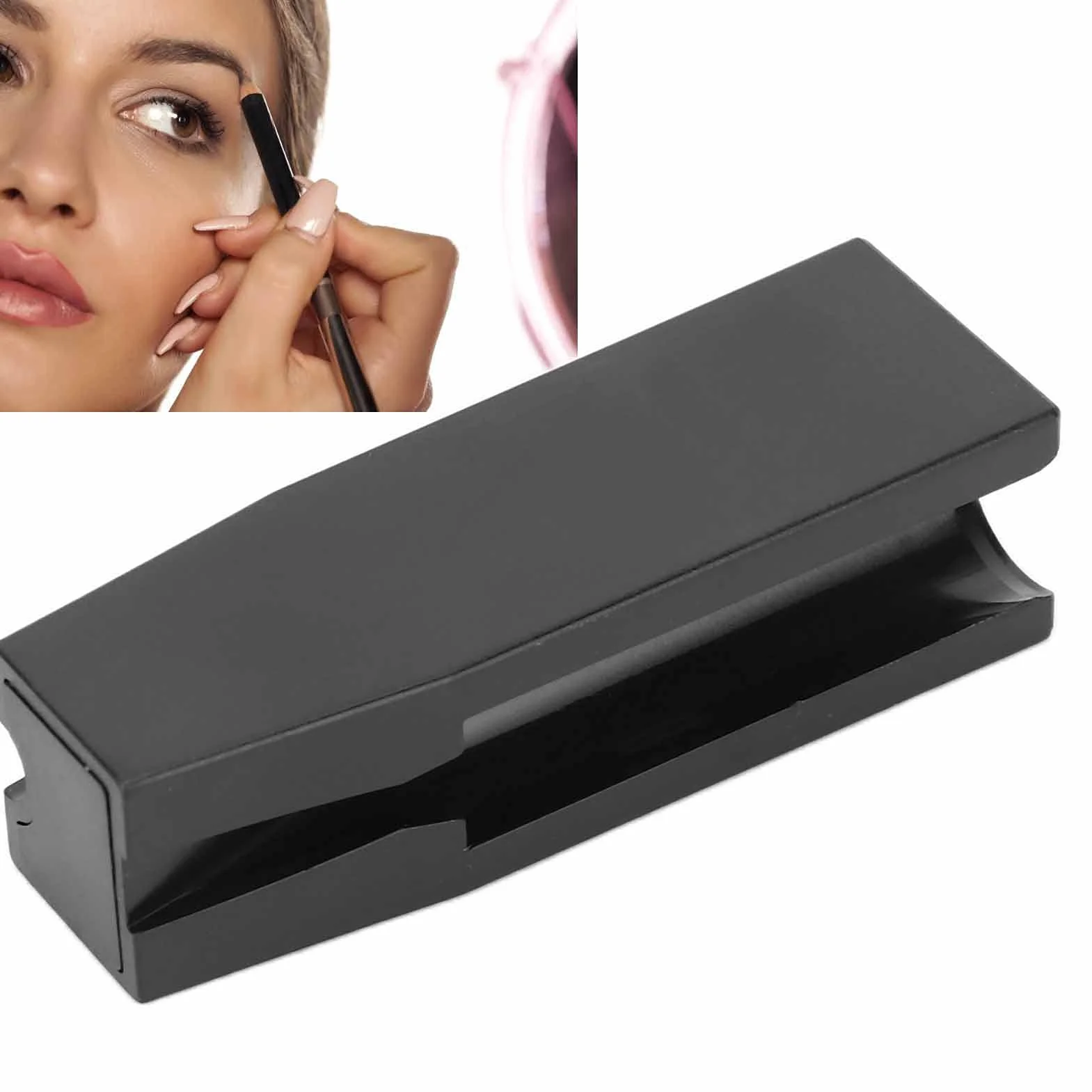 Aiguiseur de Maquillage, Outil d'Affûtage de Bec de Canard en Plastique Crayon à Sourcils Beauté Cosmétique