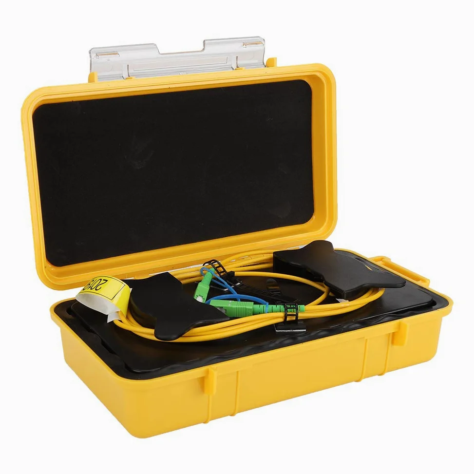 Alomejor OTDR Dead Zone Eliminator 1km Lightweight Cable | Fibre monomode, propriétés imperméables, facile à stocker, perte minimale, portable