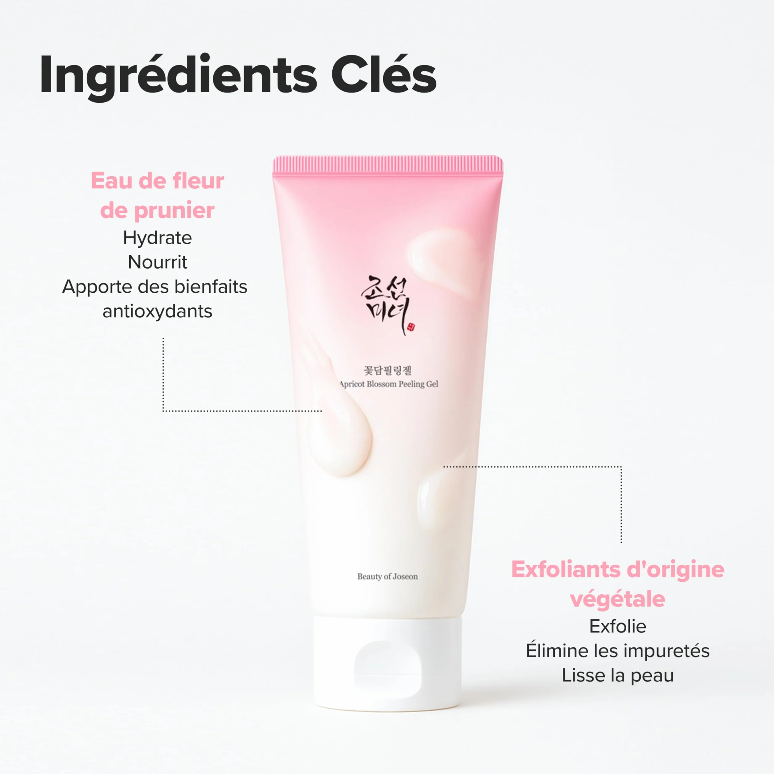 Beauty of Joseon Gel exfoliant à la fleur d'abricot 100 ml